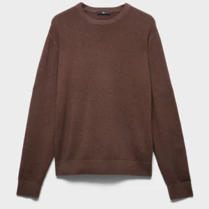 CREWNECK SWEATER in Wool Espresso