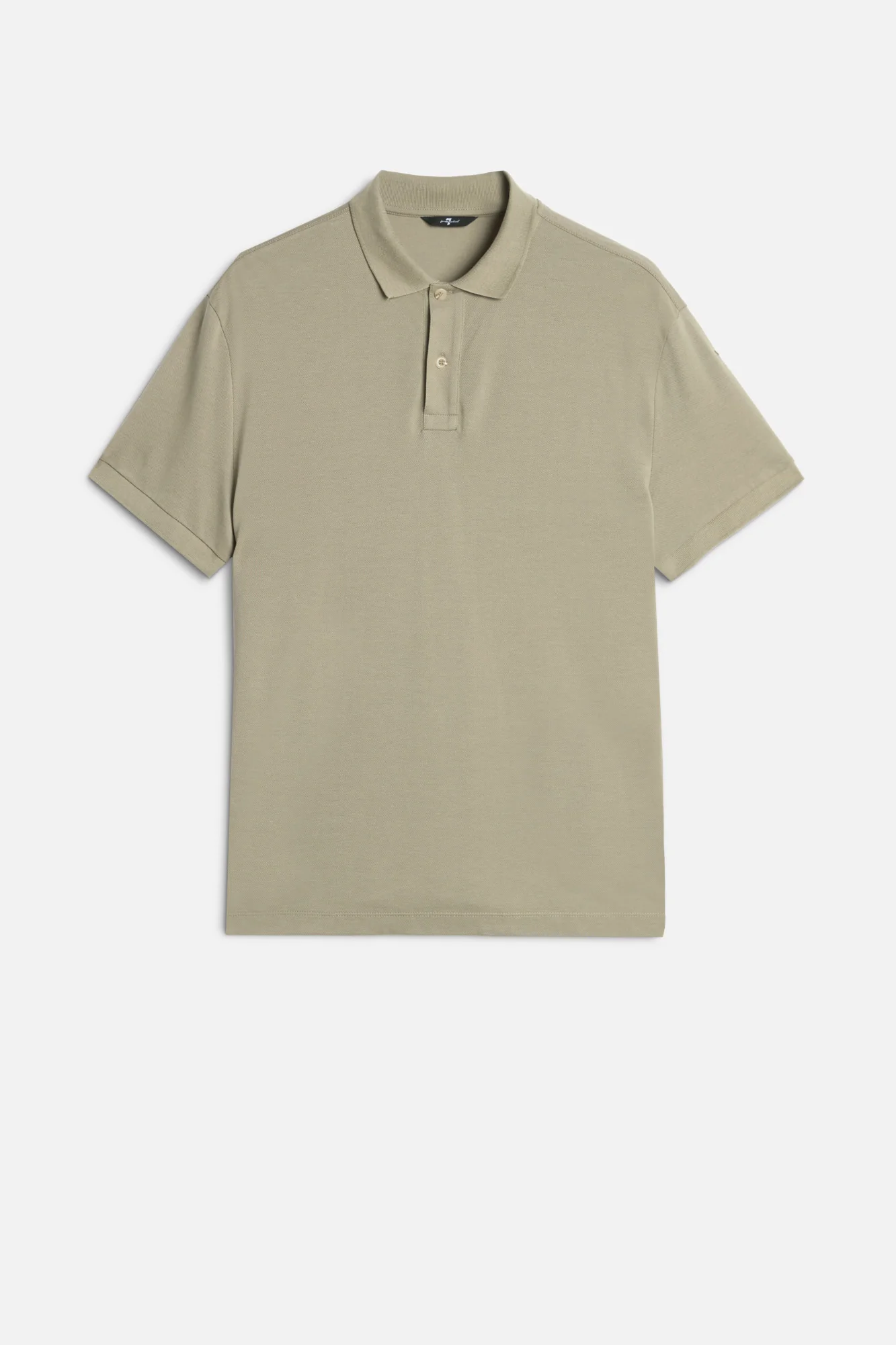 SHORT SLEEVE POLO in Lyocell Army