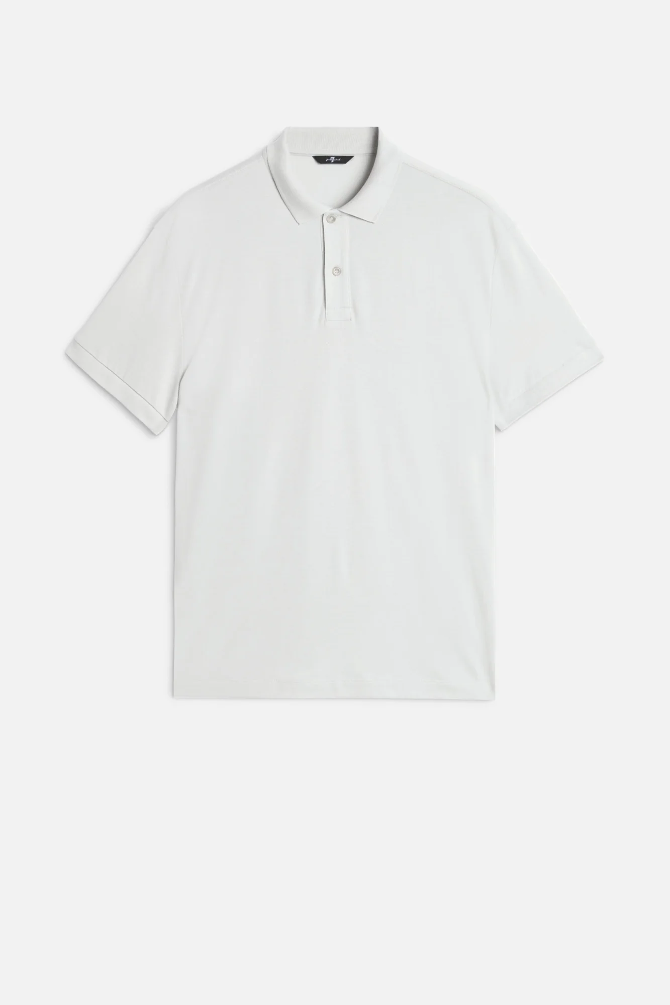 SHORT SLEEVE POLO in Lyocell White