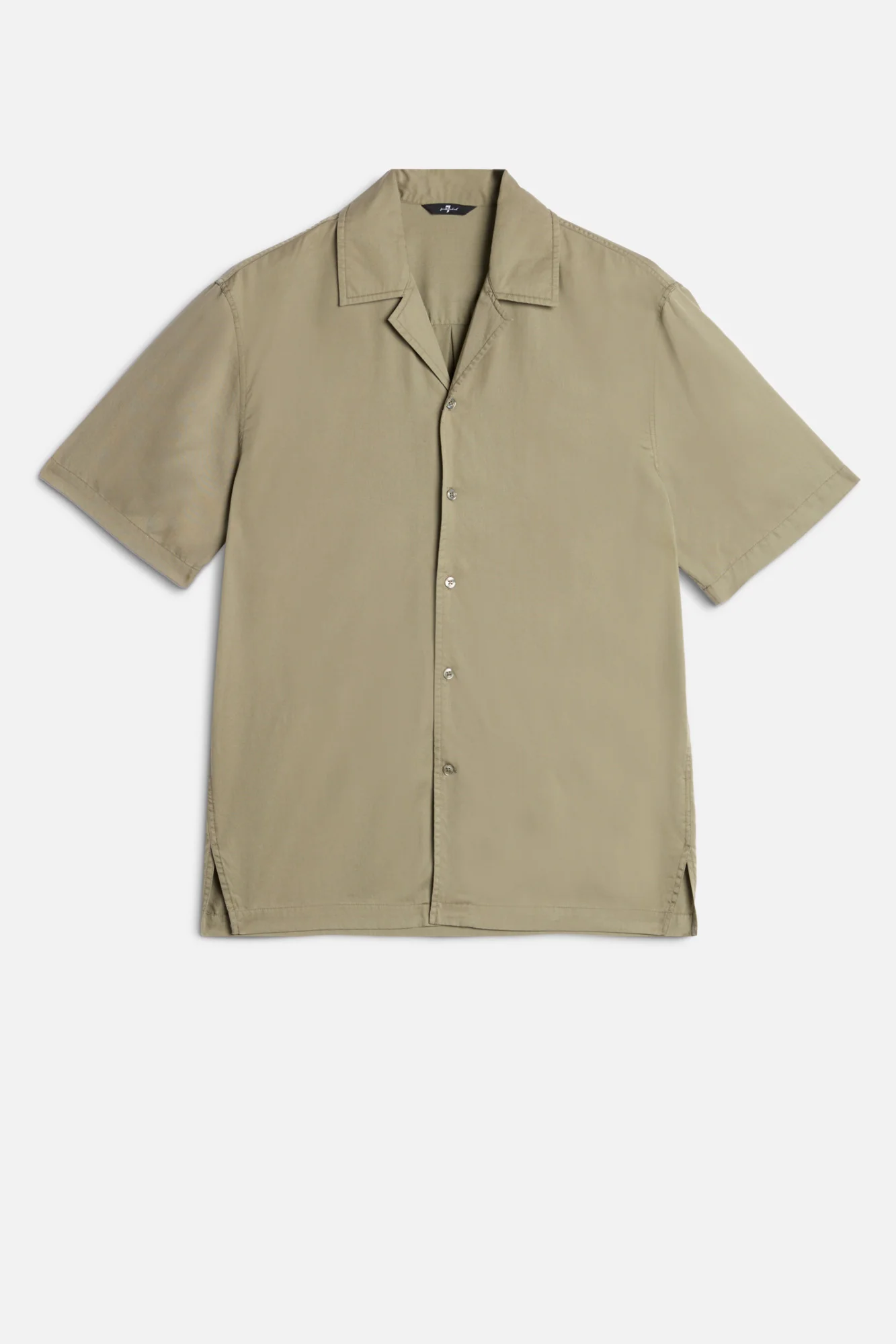 SHORT SLEEVE CAMP SHIRT in Fluid Army