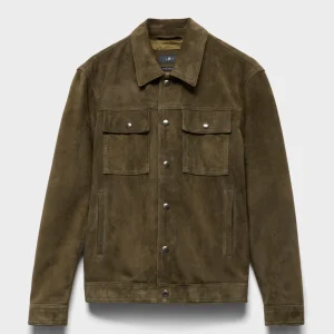 MODERN TRUCKER in Suede Military