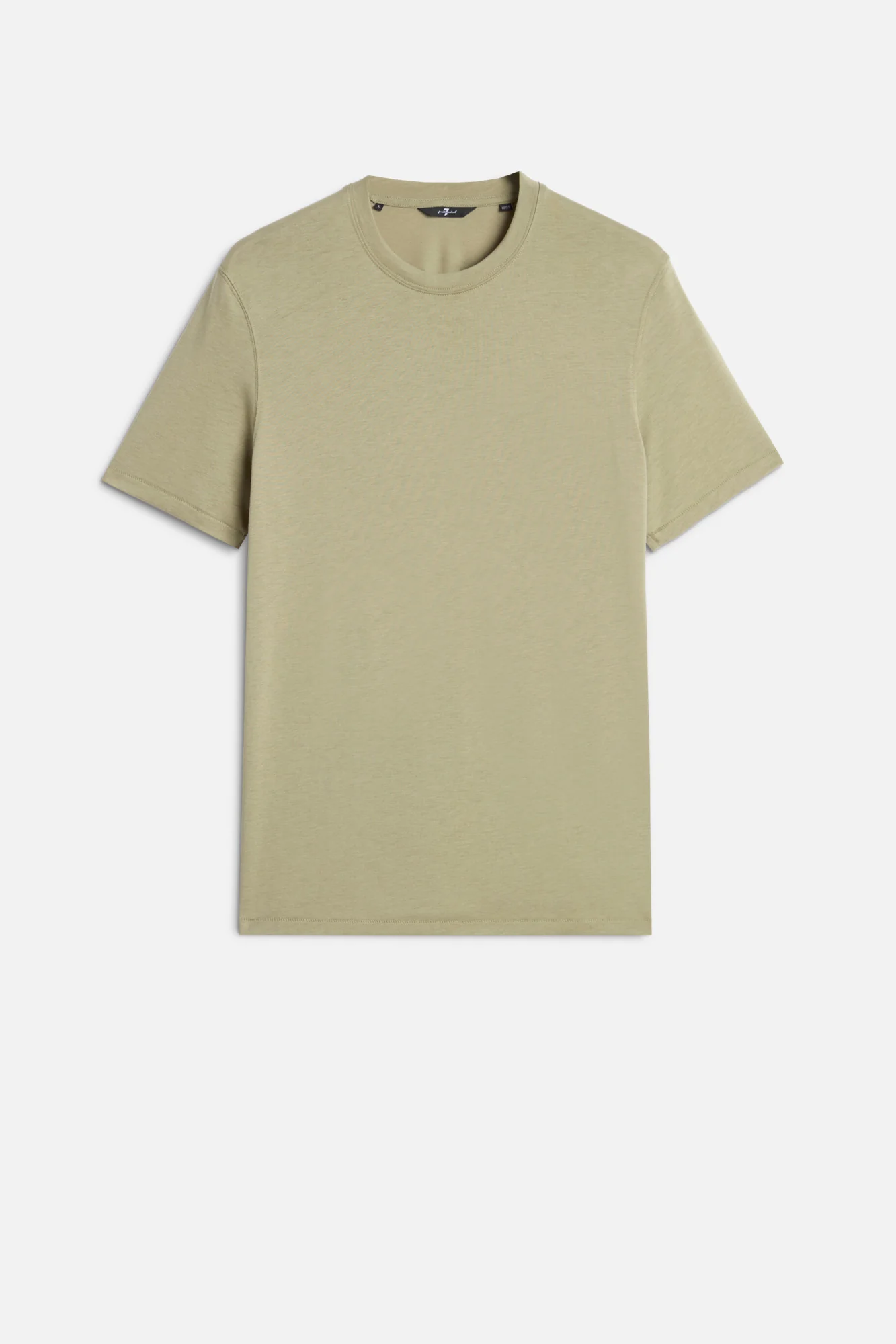 CREWNECK TEE in Lyocell Army