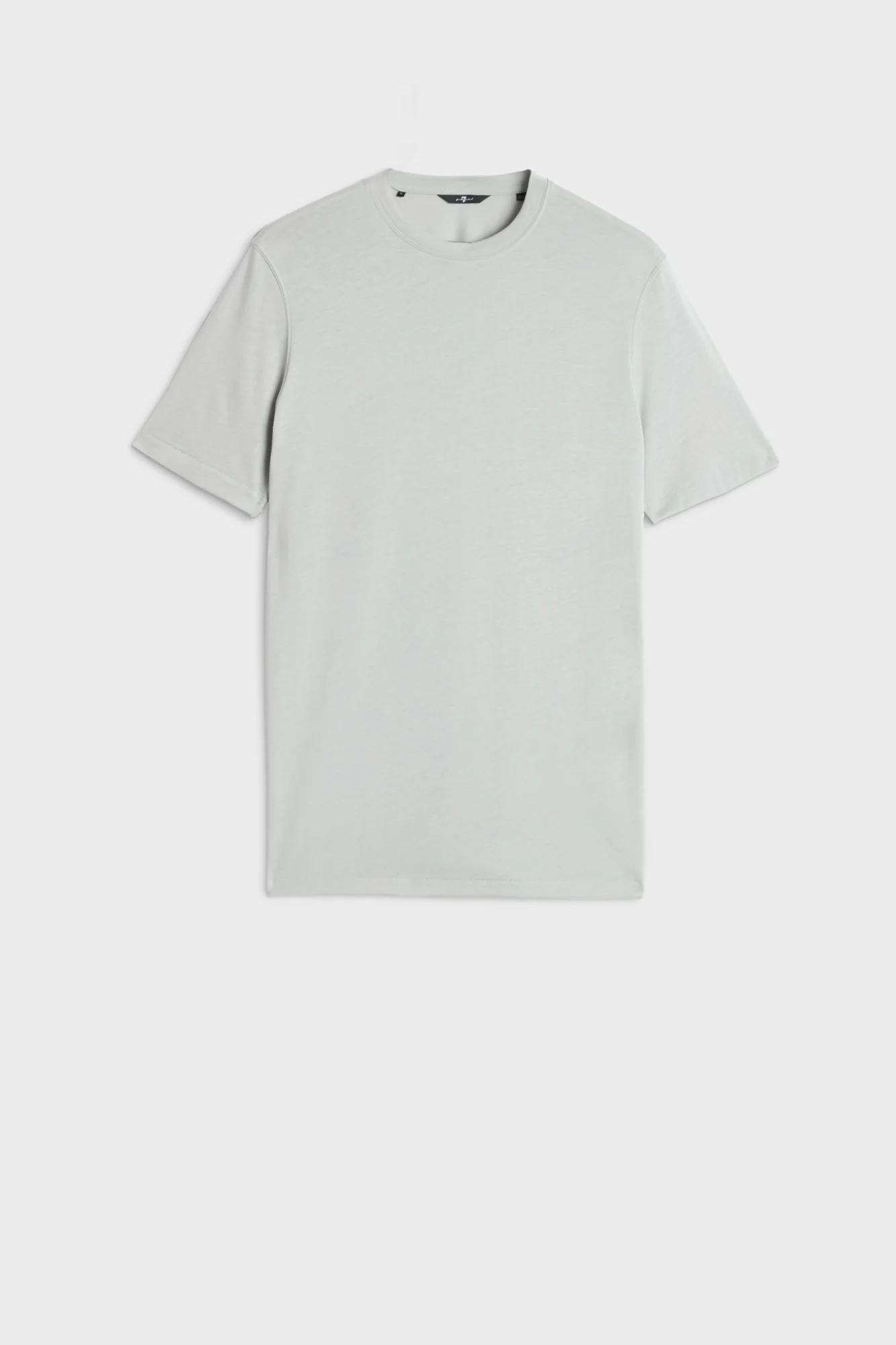 CREWNECK TEE in Lyocell Dusty Blue