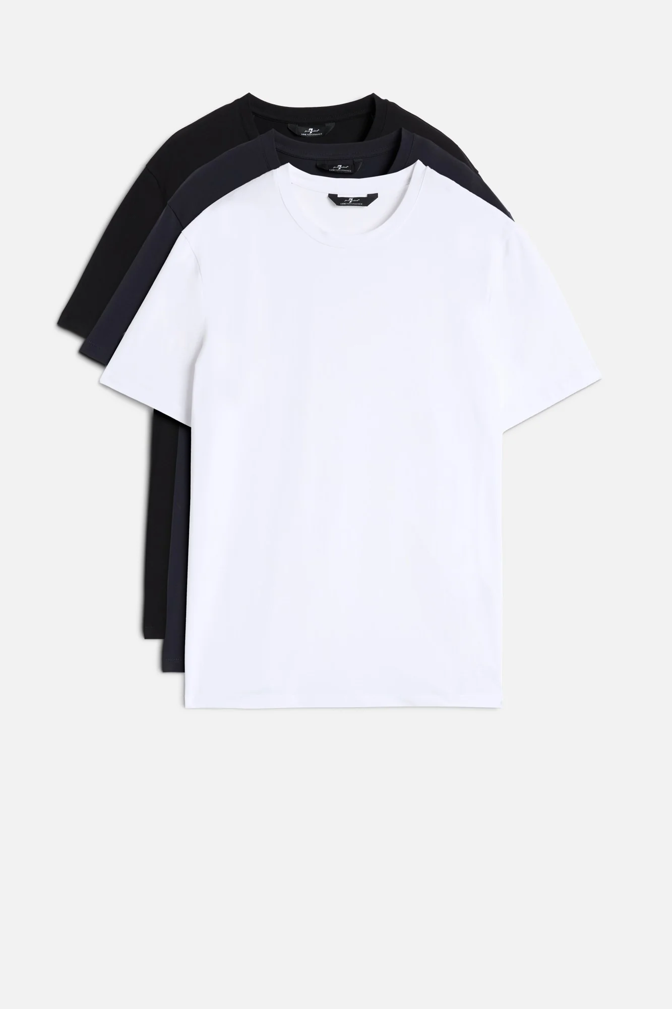 3 Pack Luxe Performance Tees in Multicolor