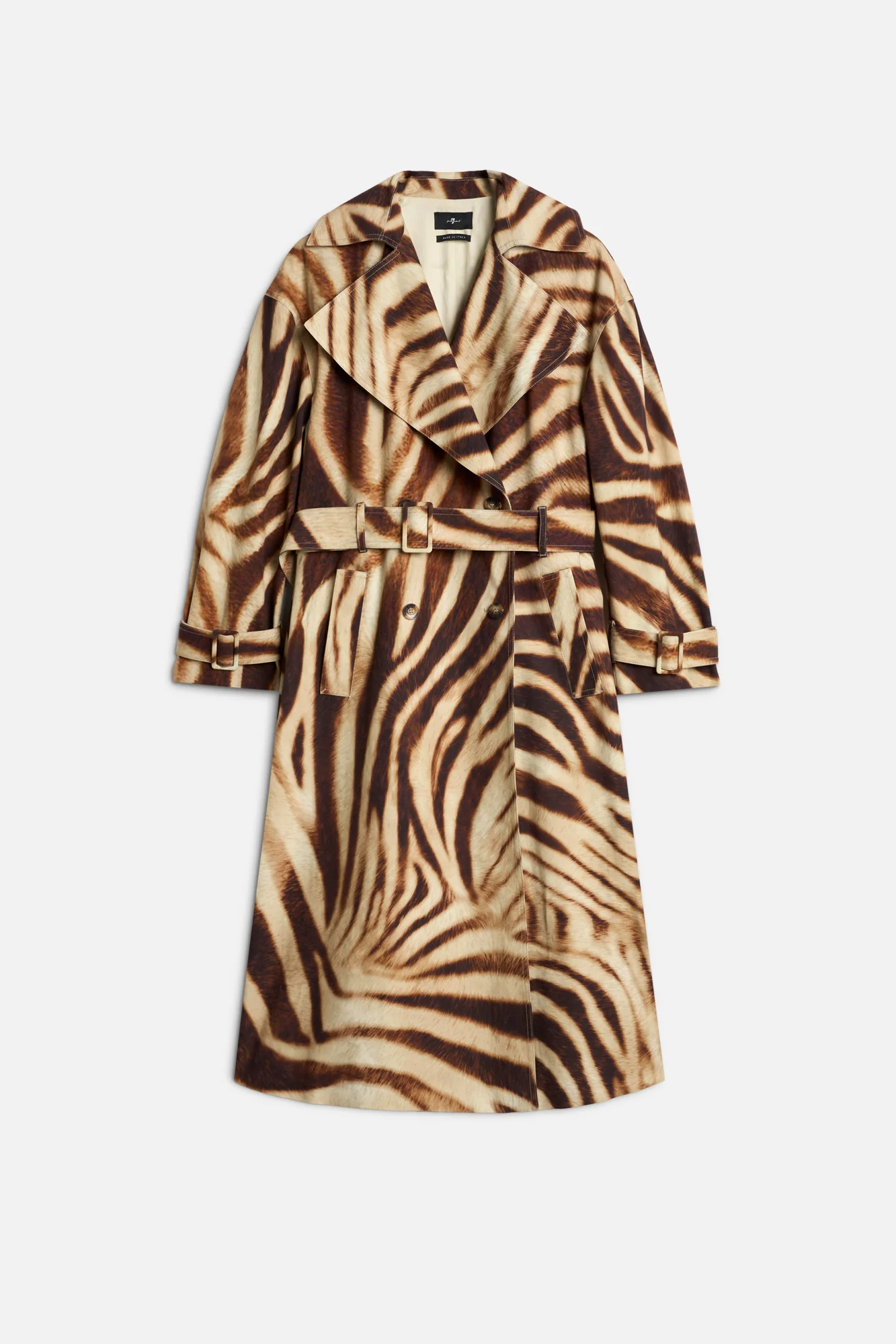TRENCH COAT in Canvas Zebra