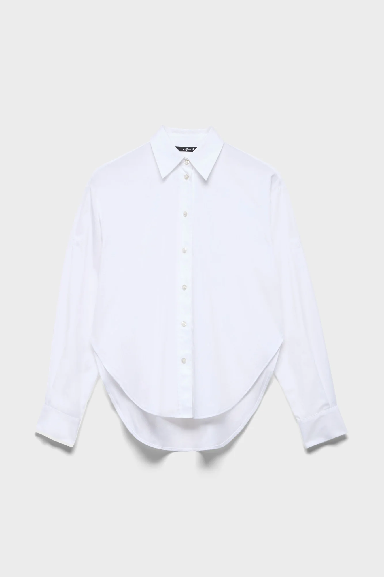 OVERSIZE SHIRT in Poplin Optical White