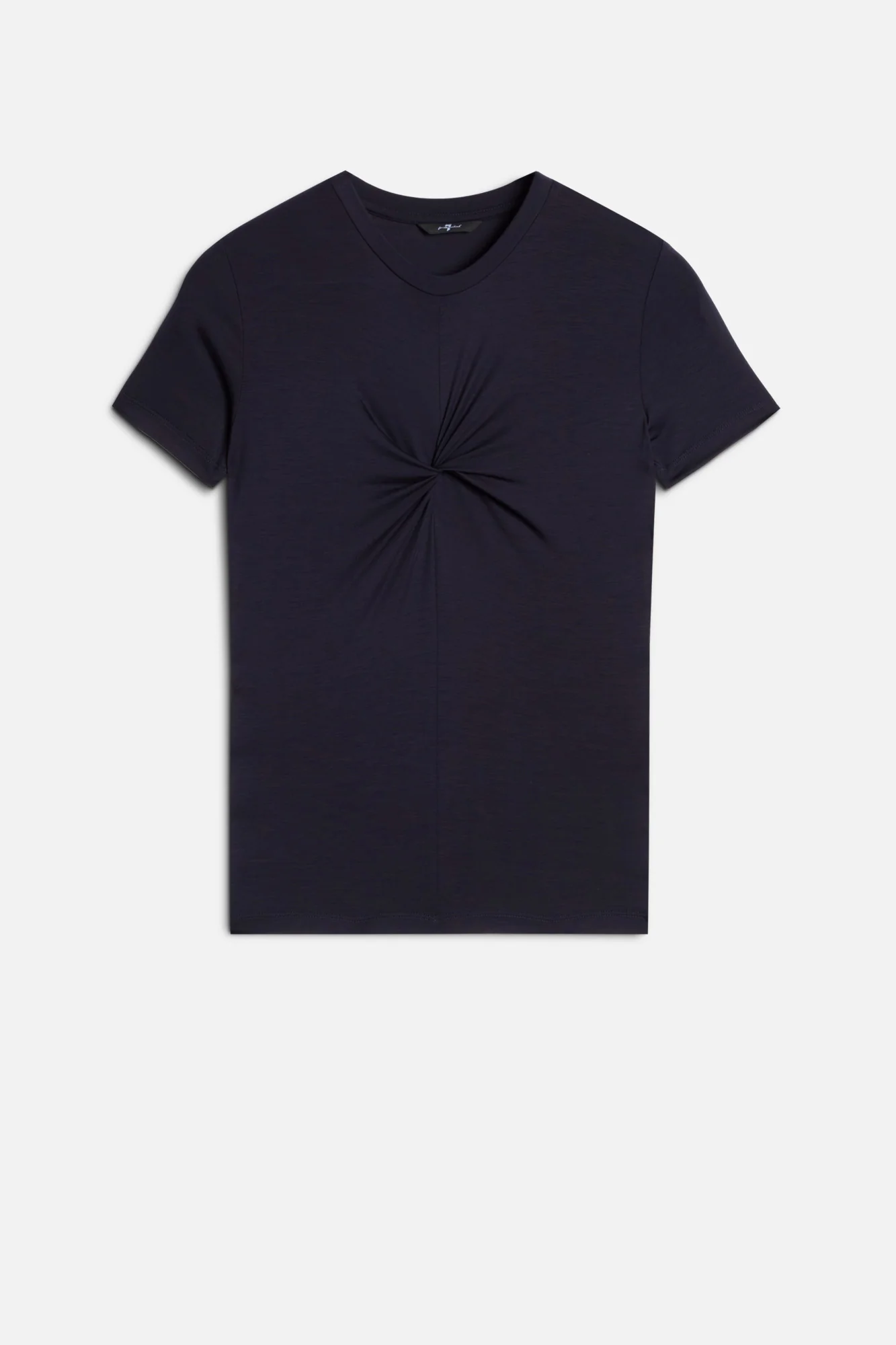 TWISTED TEE in Lyocell Navy