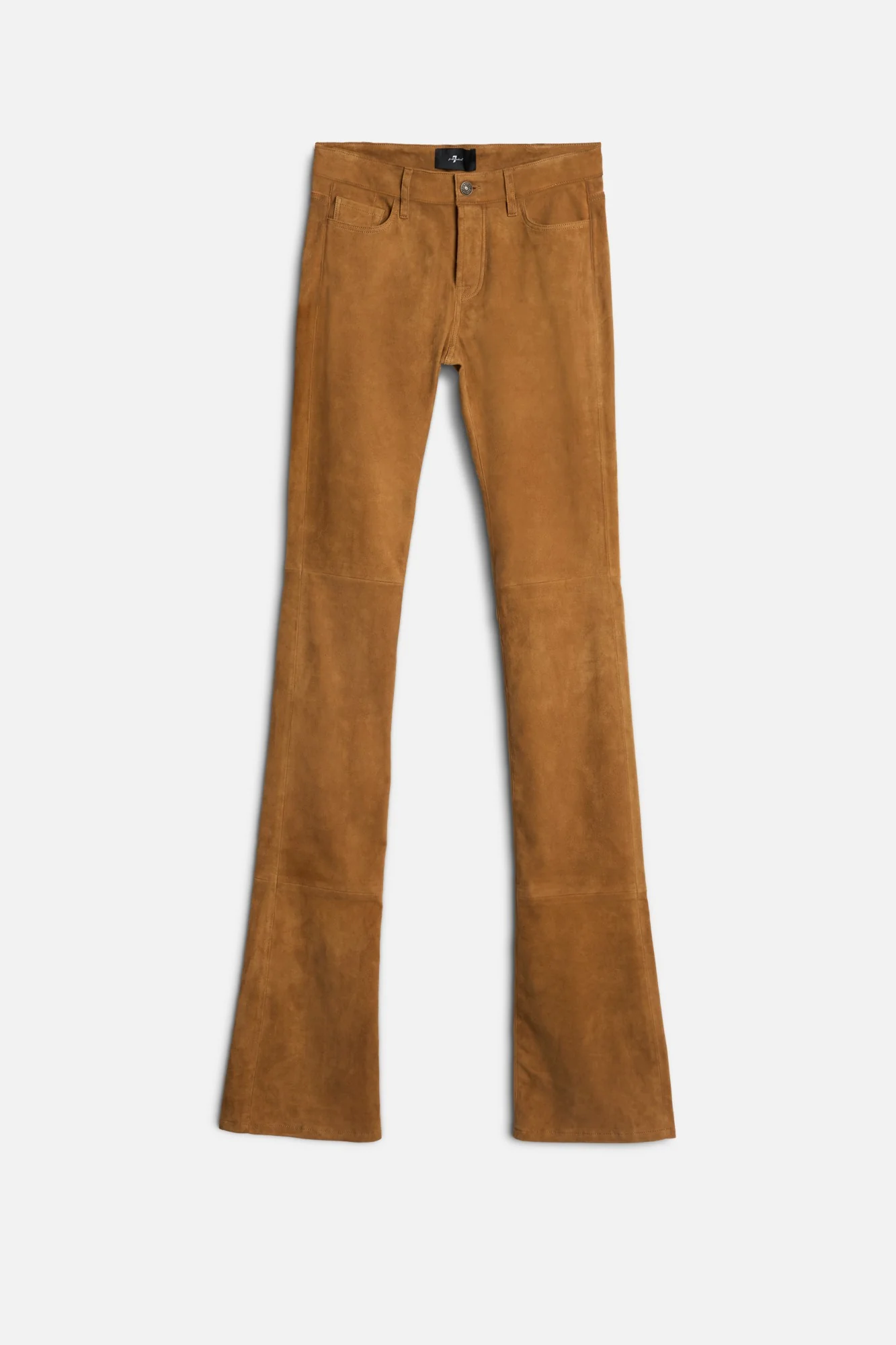 LOW SKINNY BOOT in Suede Caramel