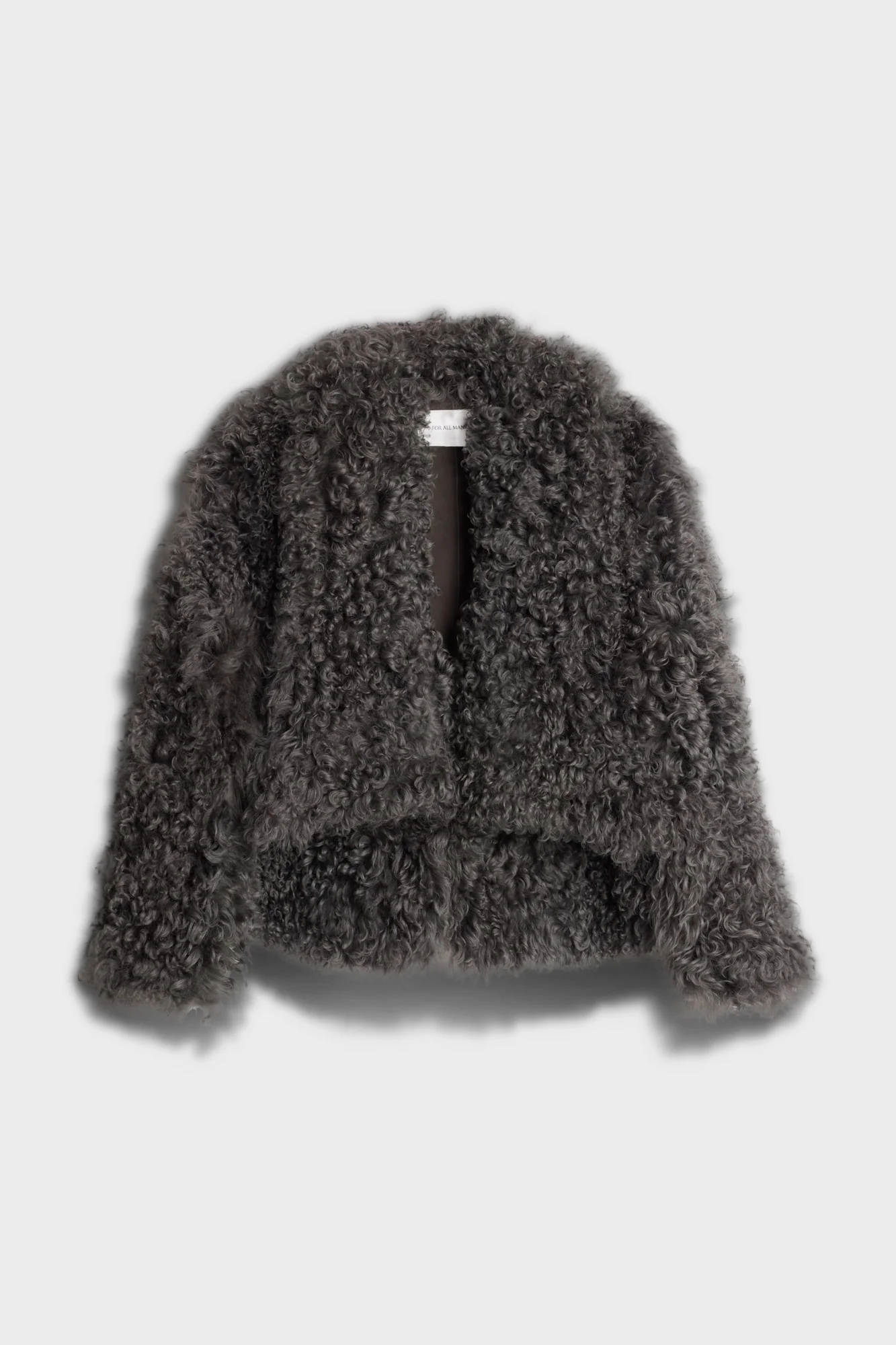 SHEARLING JACKET in Leather Mink