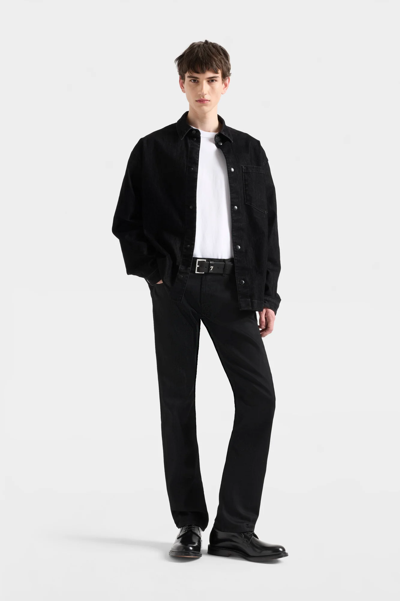 OVERSHIRT in Flock Denim Lava Rocks - Image 2