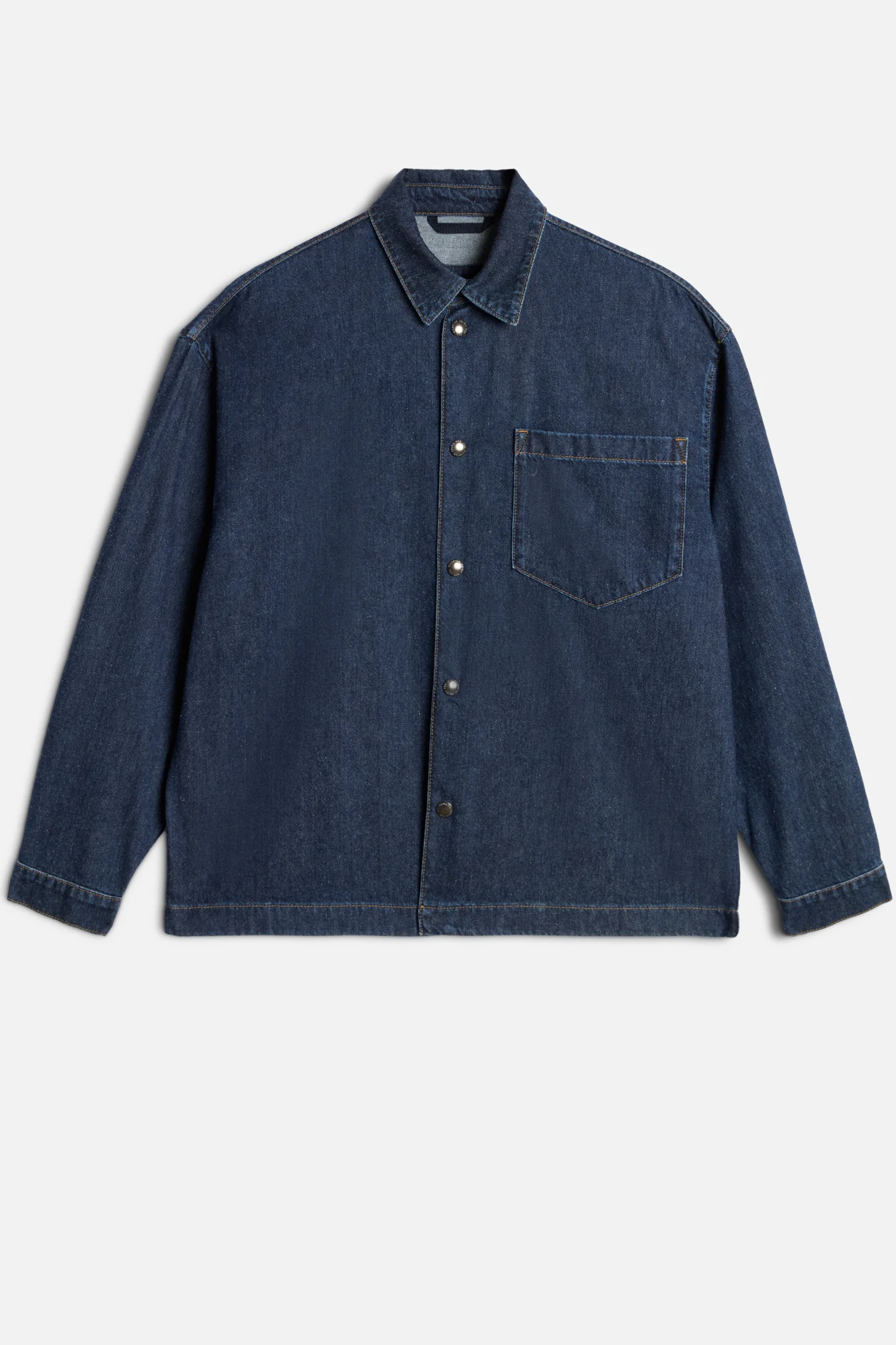 OVERSHIRT in Silk Denim Universe