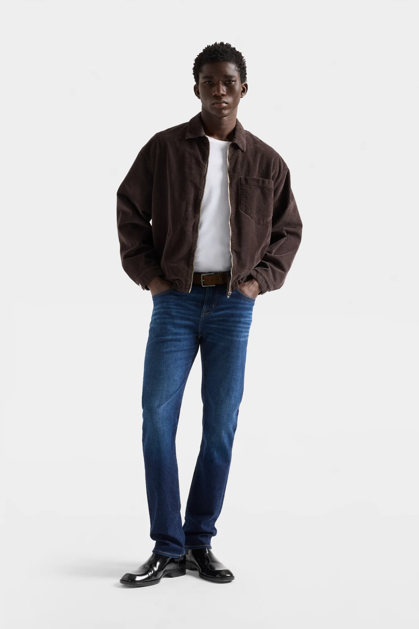 SLIMMY in Cashmere Denim Waveset - Image 2