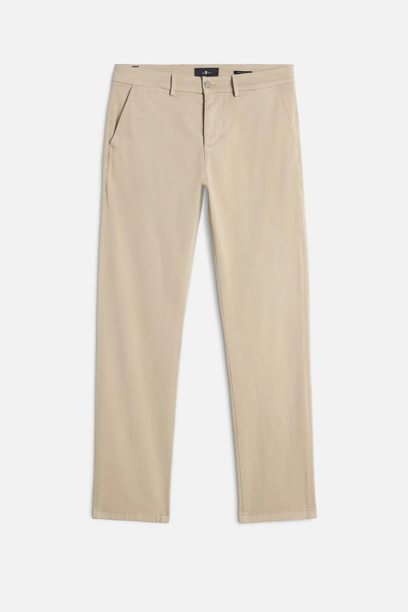 SLIMMY CHINO in Luxe Performance Sateen Biscuit