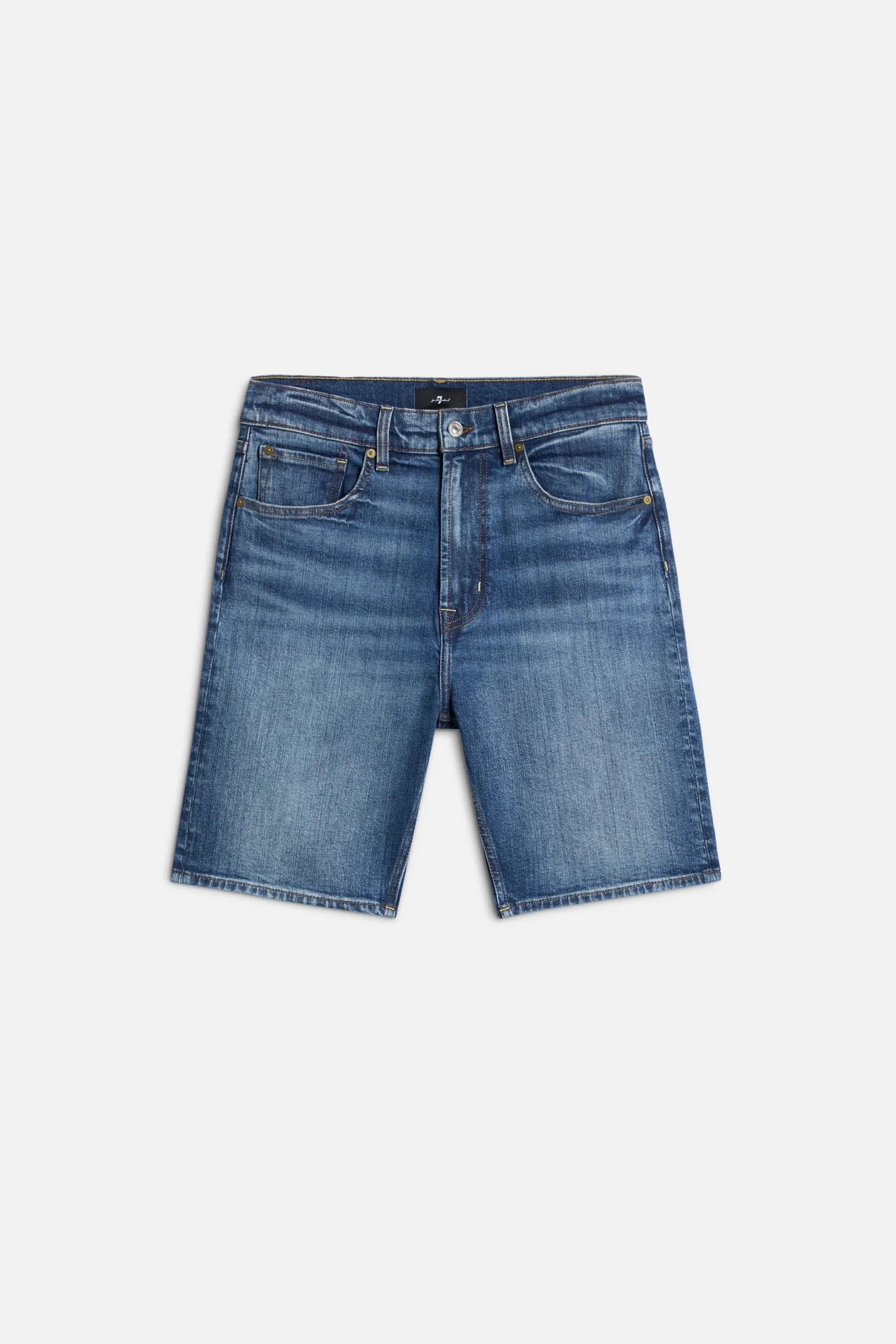 DENIM SHORT in Multicount Spectrum