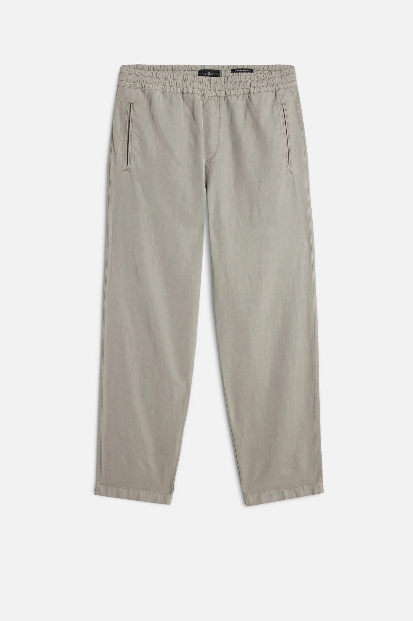 Linen Blend Jogger Pant in Sage
