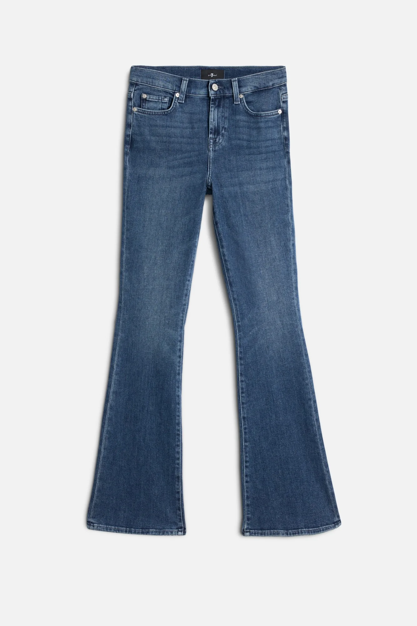 HIGH WAIST ALI in Denim Flux