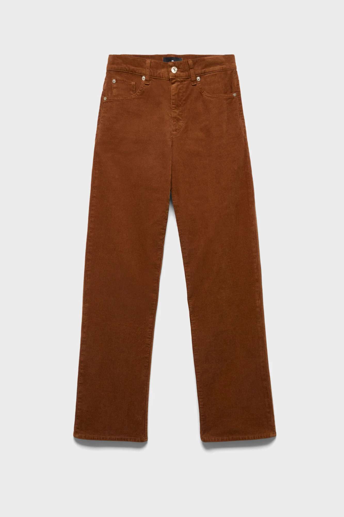 STOVEPIPE STRAIGHT in Corduroy Cognac