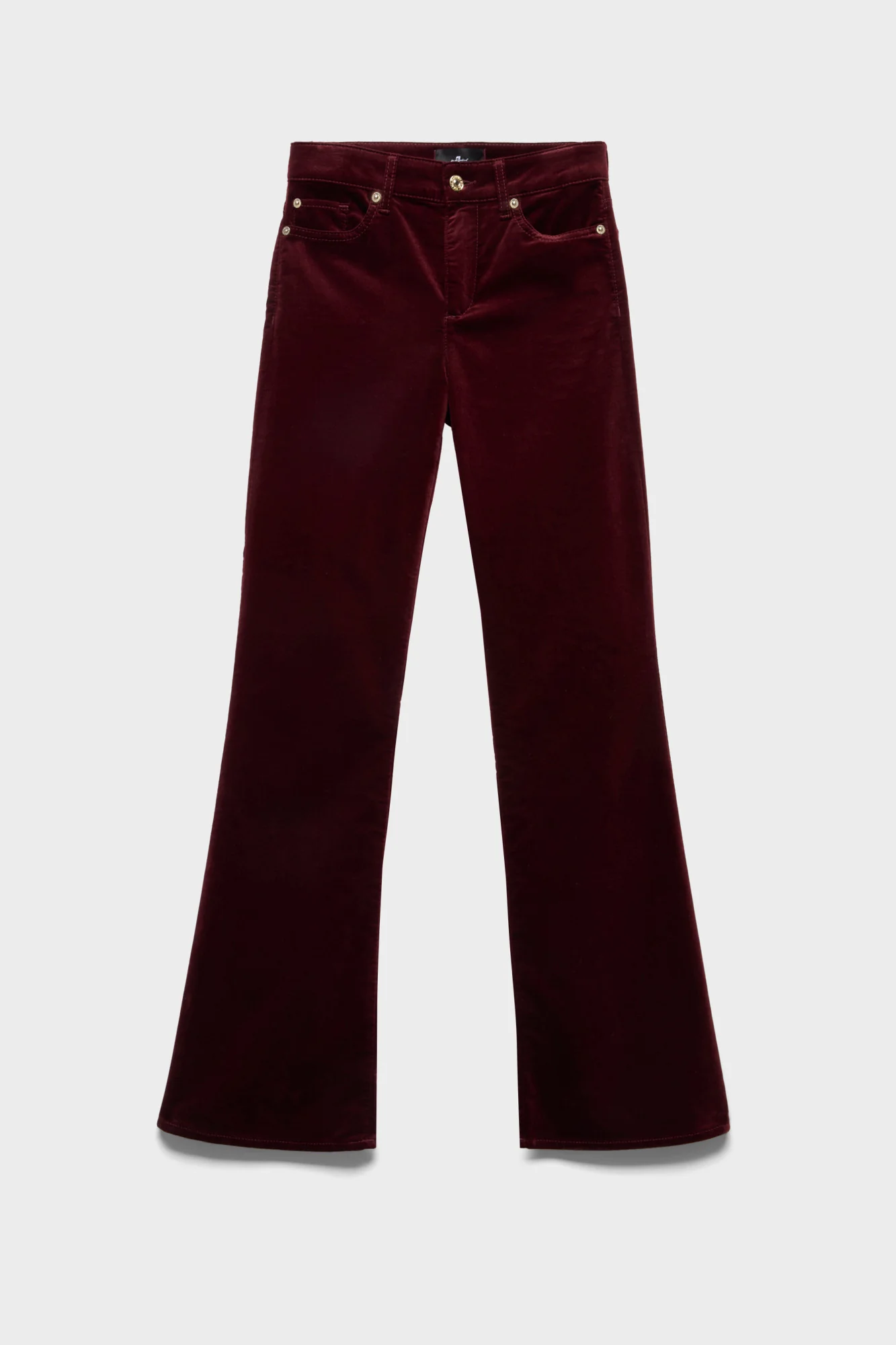 LEGGY BOOTCUT in Velvet Burgundy