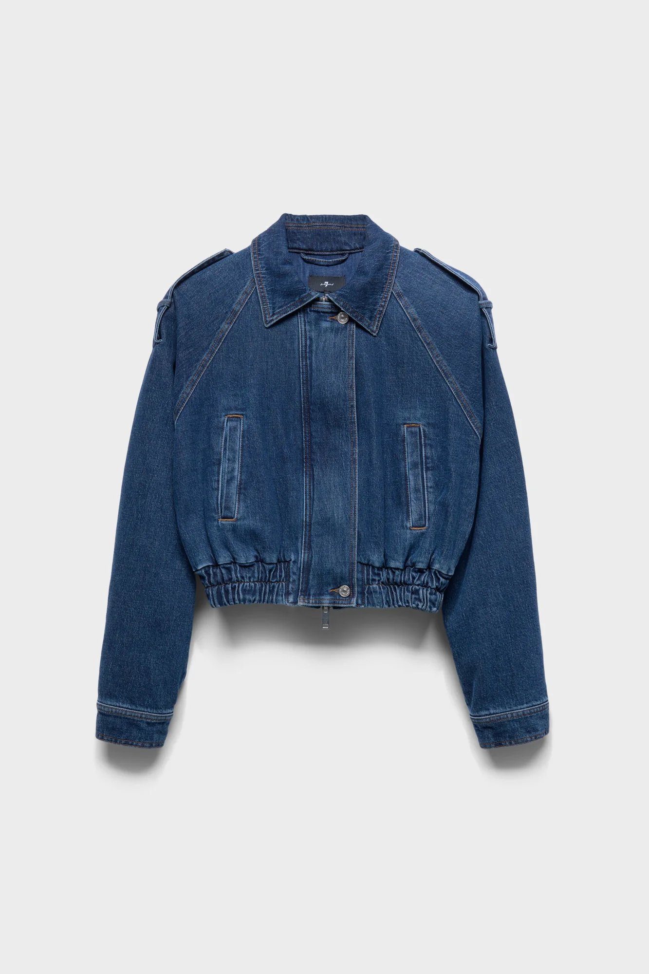 AVIATOR JACKET in Denim Radar