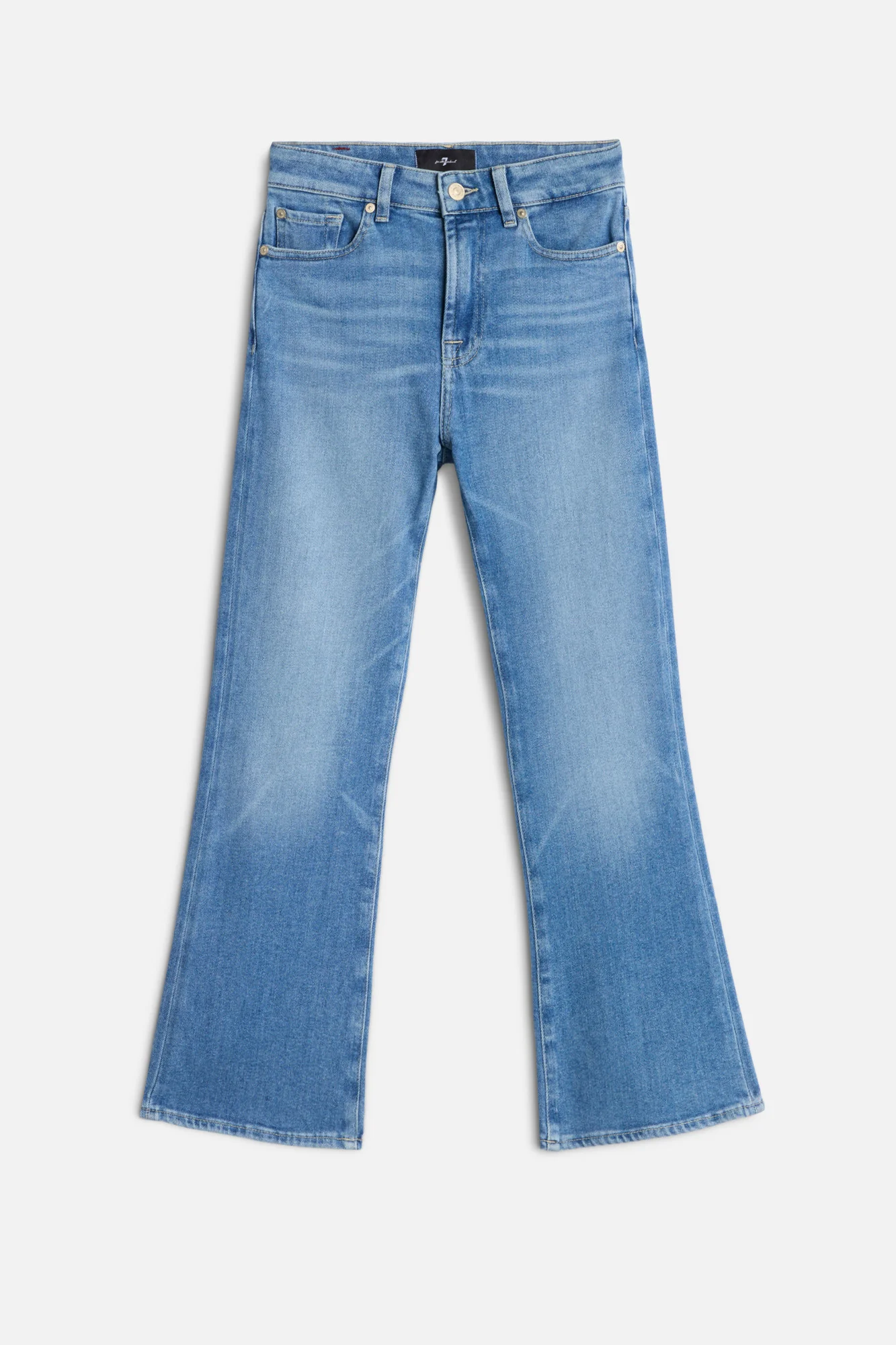 CROPPED BOOT in Slim Illusion Bluehaven