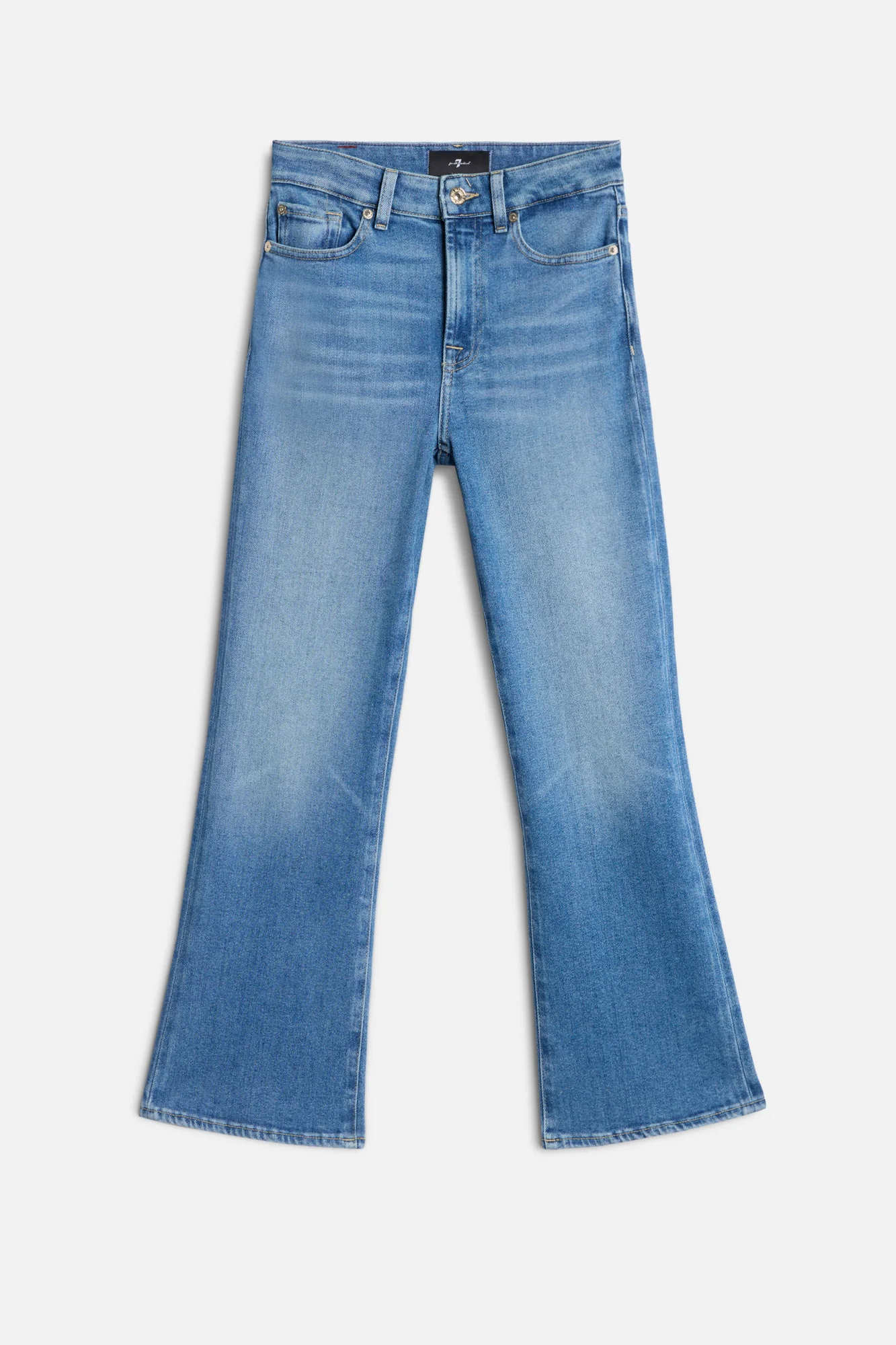 CROPPED BOOT in Slim Illusion Coastline