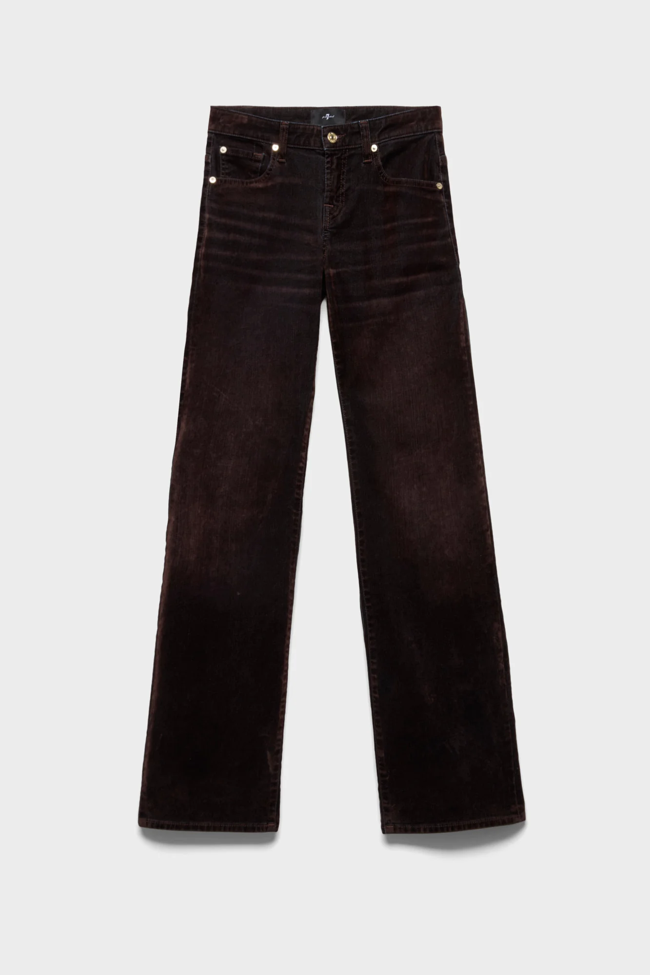 LOW STRAIGHT in Flock Denim Brown