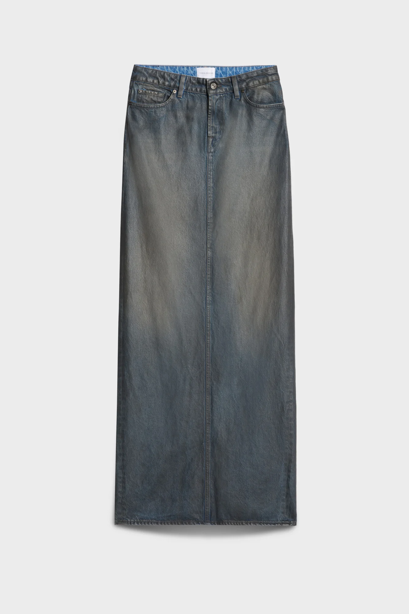 FULL LENGTH SKIRT in Denim Nolita