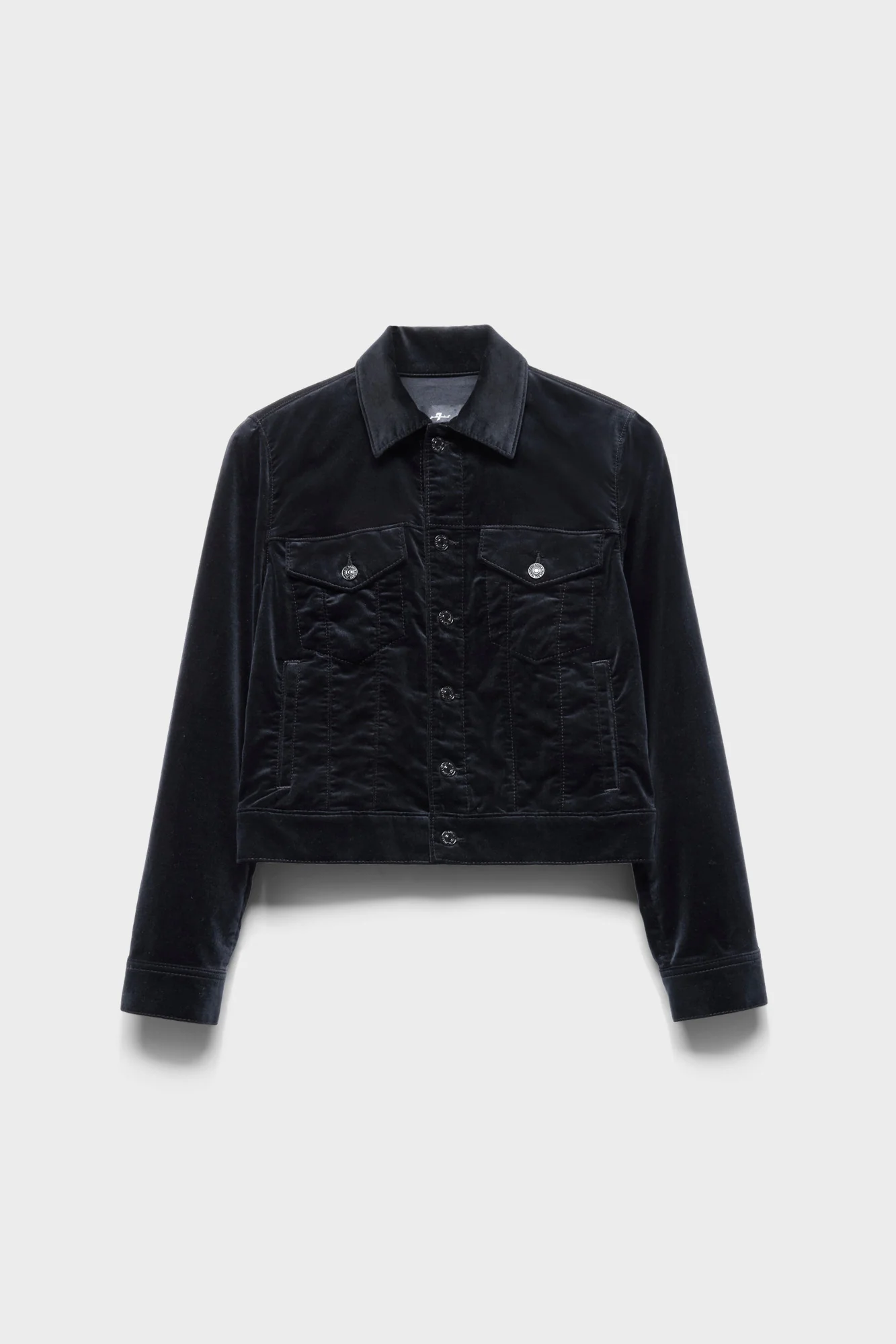 ADI TRUCKER JACKET in Velvet Black
