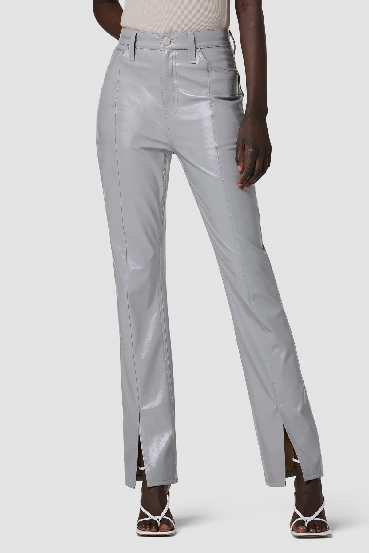 Harlow Ultra High-Rise Cigarette Jean w/ Slit Hem - Image 3