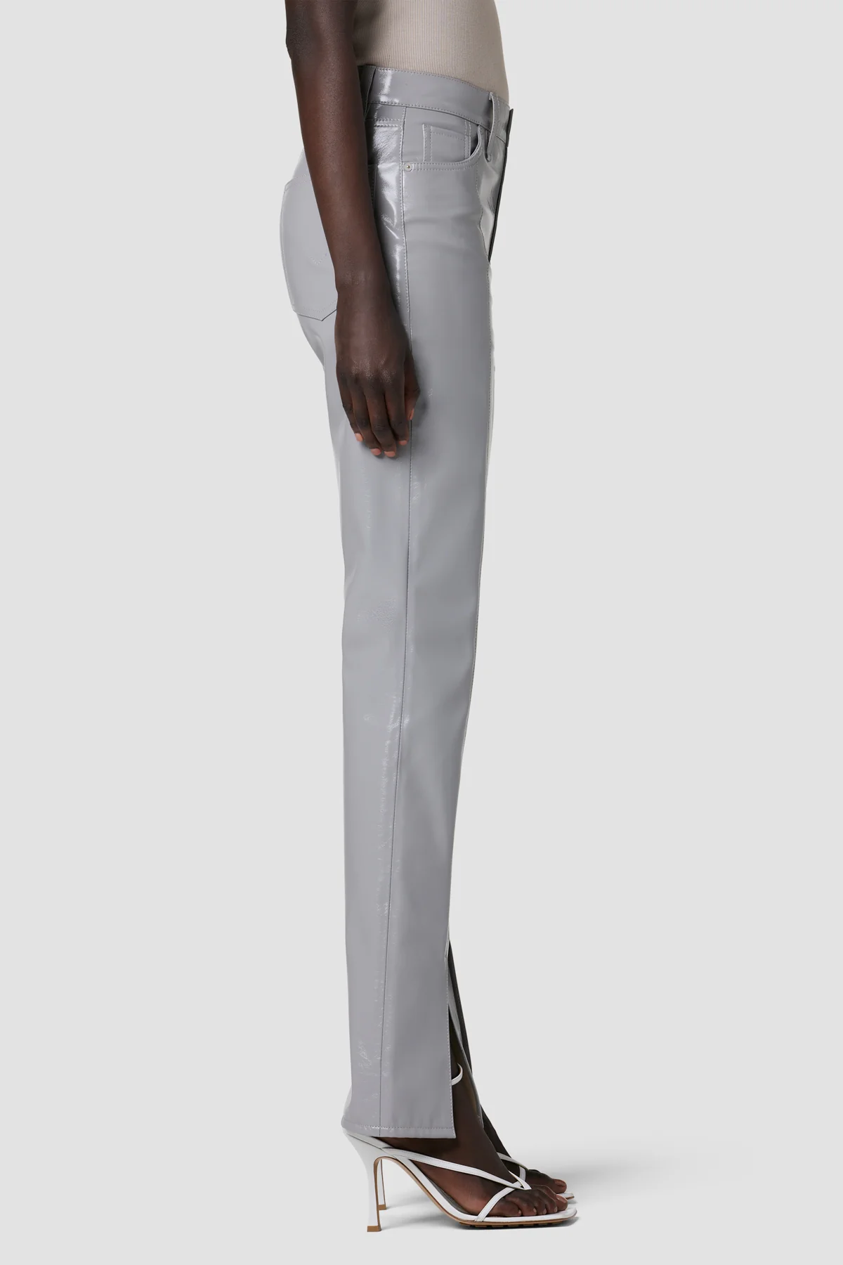 Harlow Ultra High-Rise Cigarette Jean w/ Slit Hem - Image 4