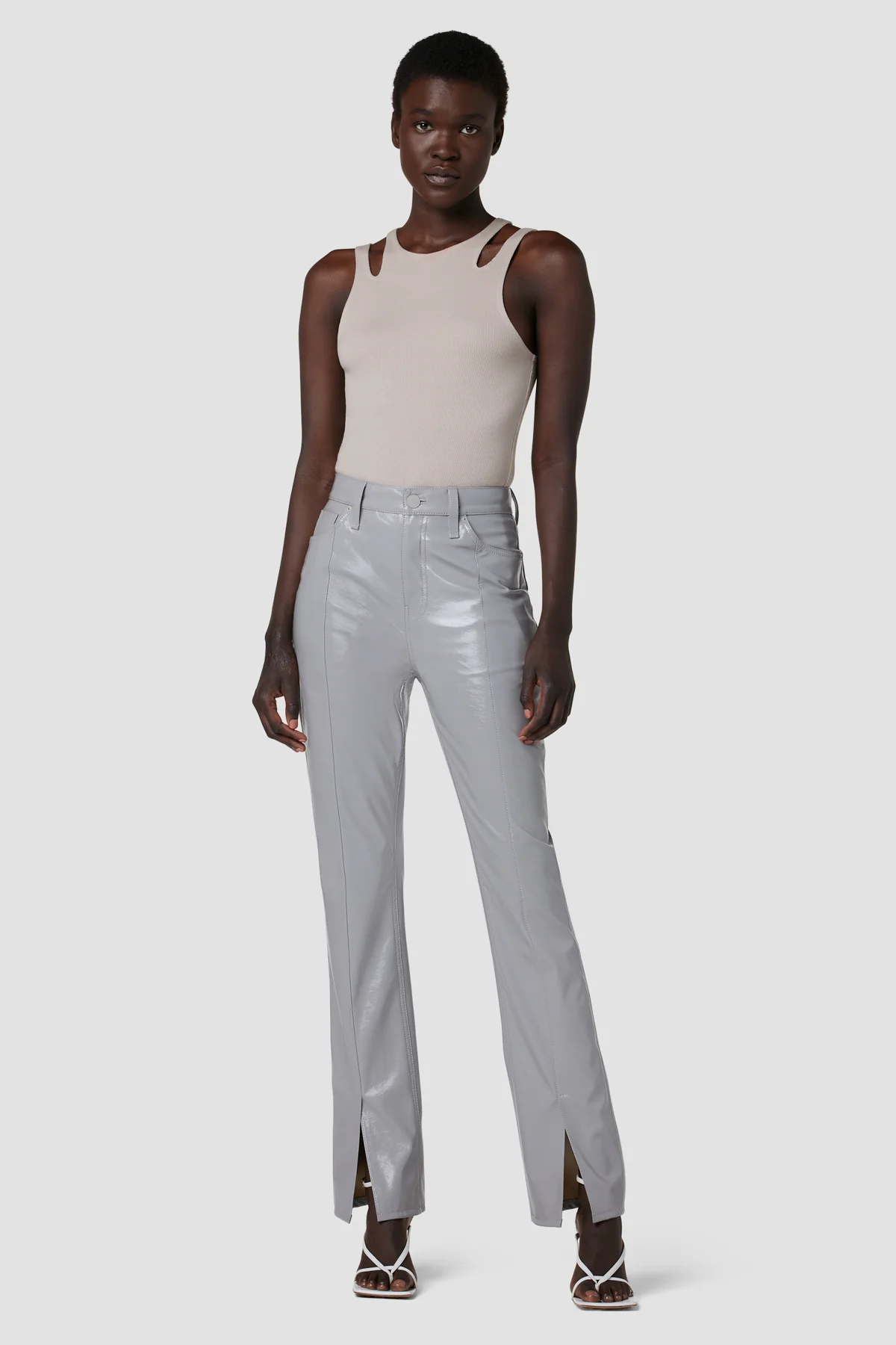 Harlow Ultra High-Rise Cigarette Jean w/ Slit Hem - Image 6
