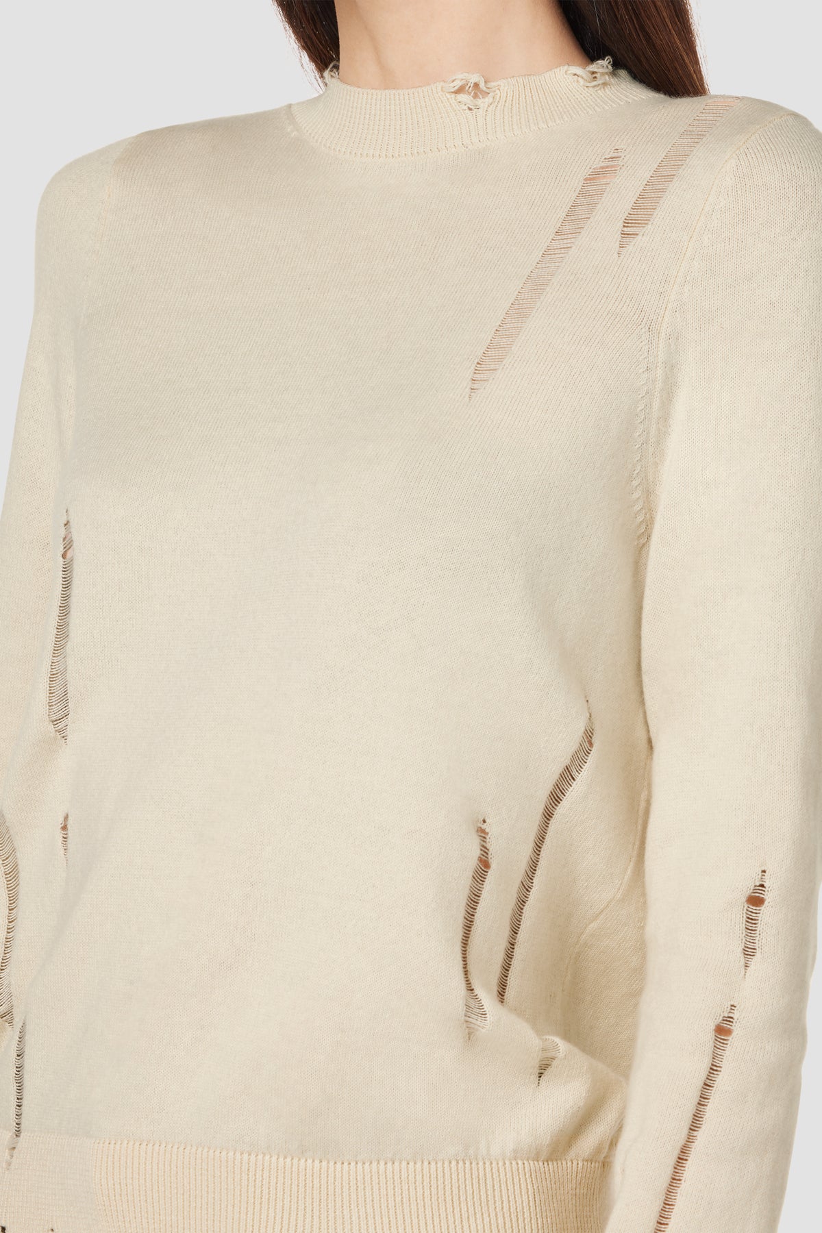 Long Sleeve Twist Back Sweater - Image 4