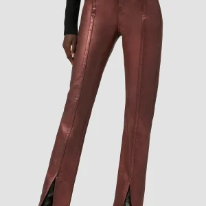 Harlow Ultra High-Rise Cigarette Jean w/ Slit Hem