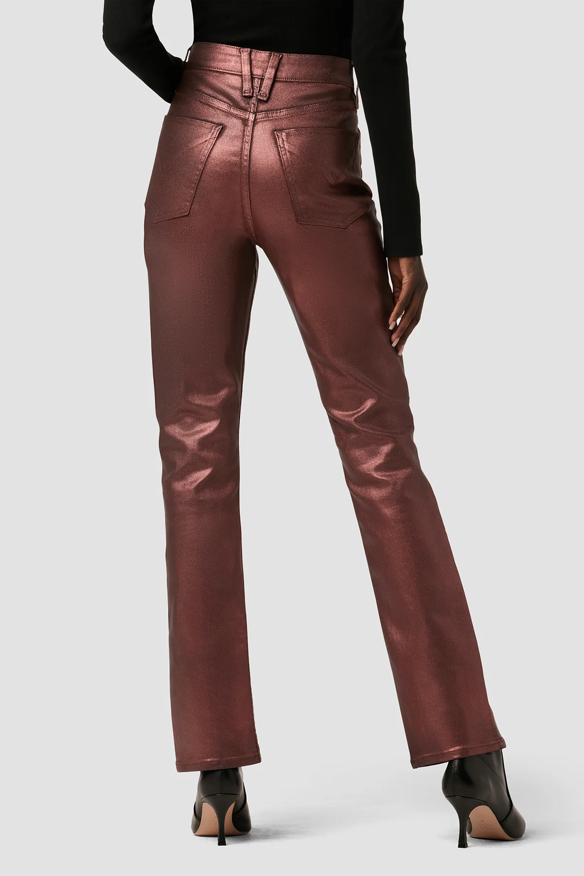 Harlow Ultra High-Rise Cigarette Jean w/ Slit Hem - Image 3