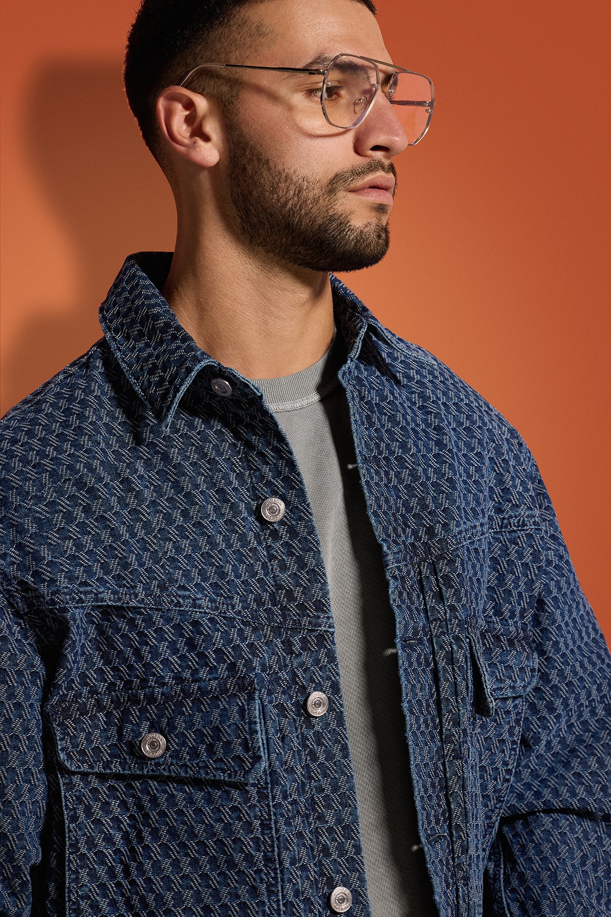 Front Yoke Denim Jacket - Image 5