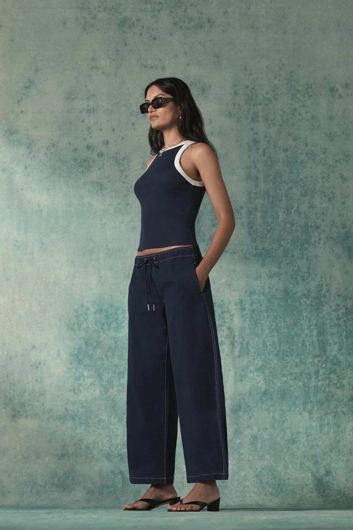 Drawstring Barrel Pant - Image 4