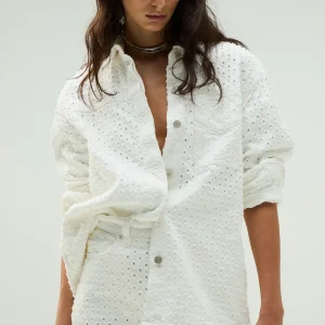 Tattered Shacket