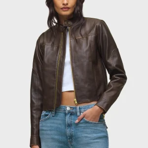Leather Moto Jacket