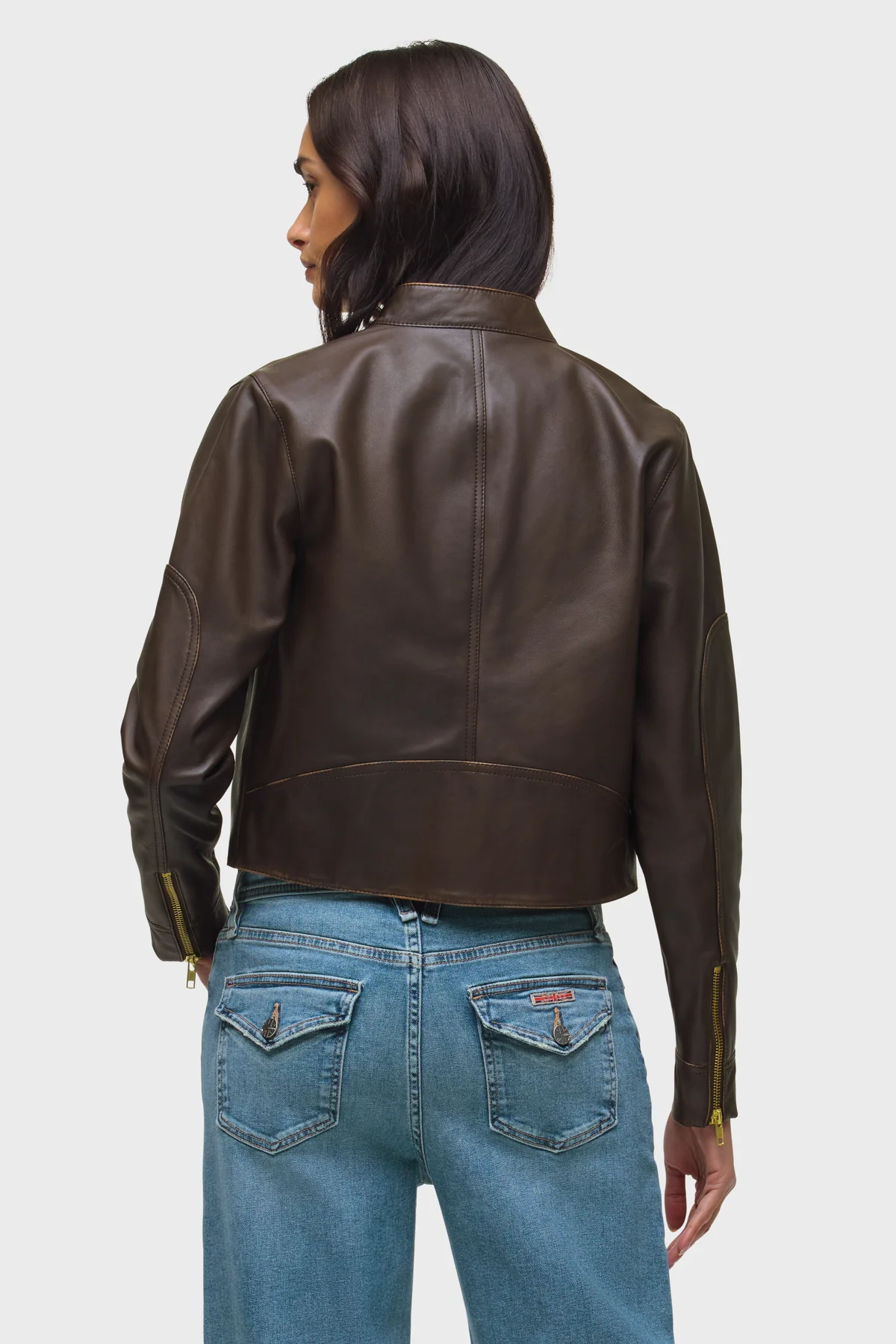 Leather Moto Jacket - Image 2