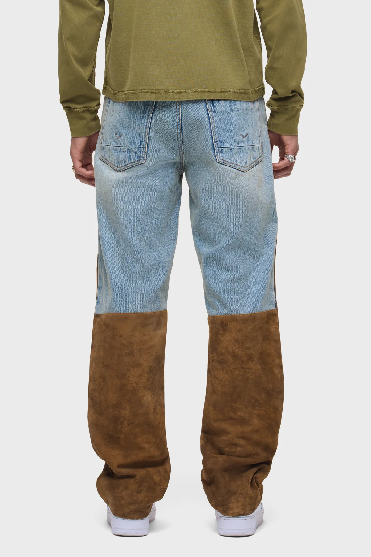 Denim Suede Work Pant - Image 2