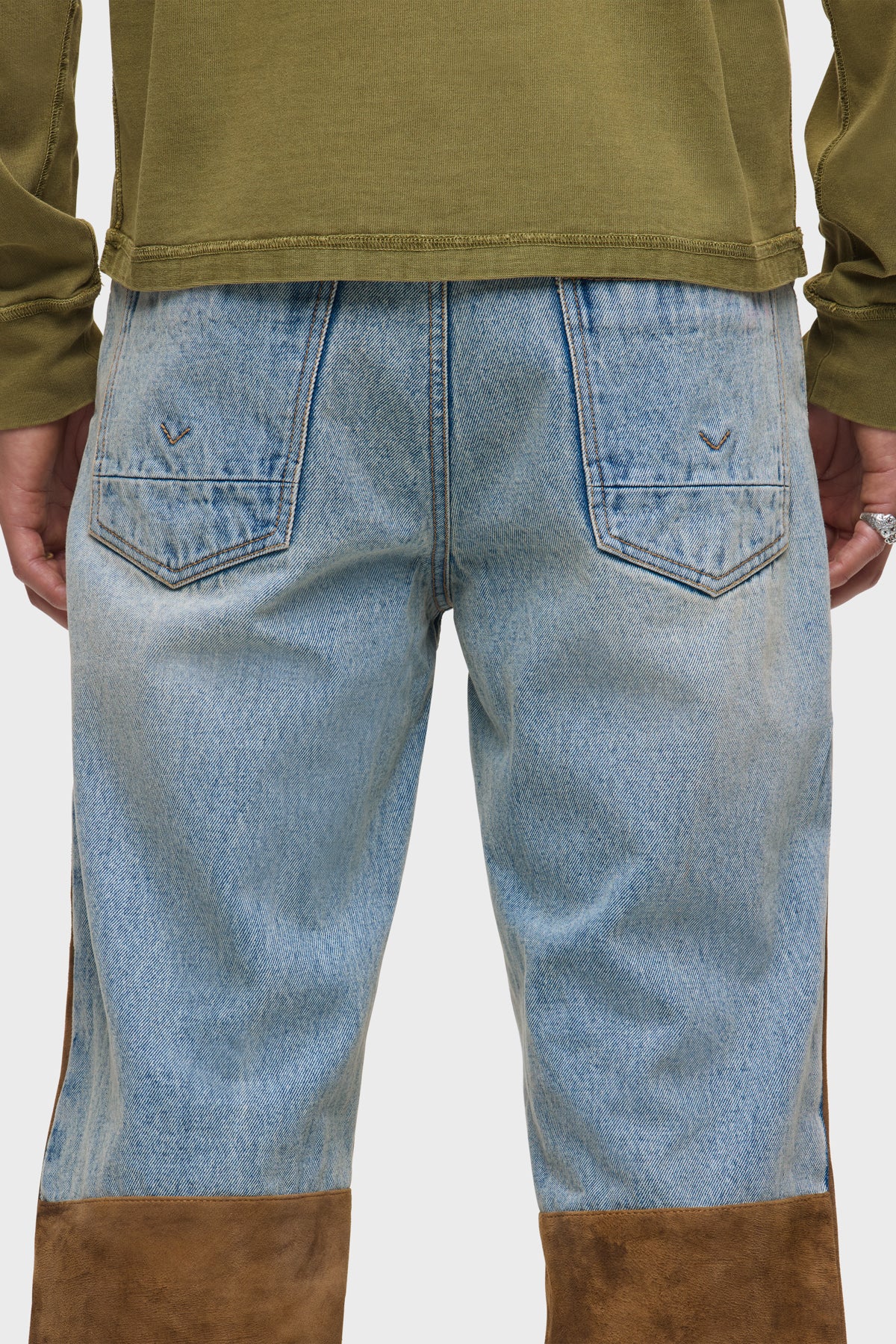 Denim Suede Work Pant - Image 5