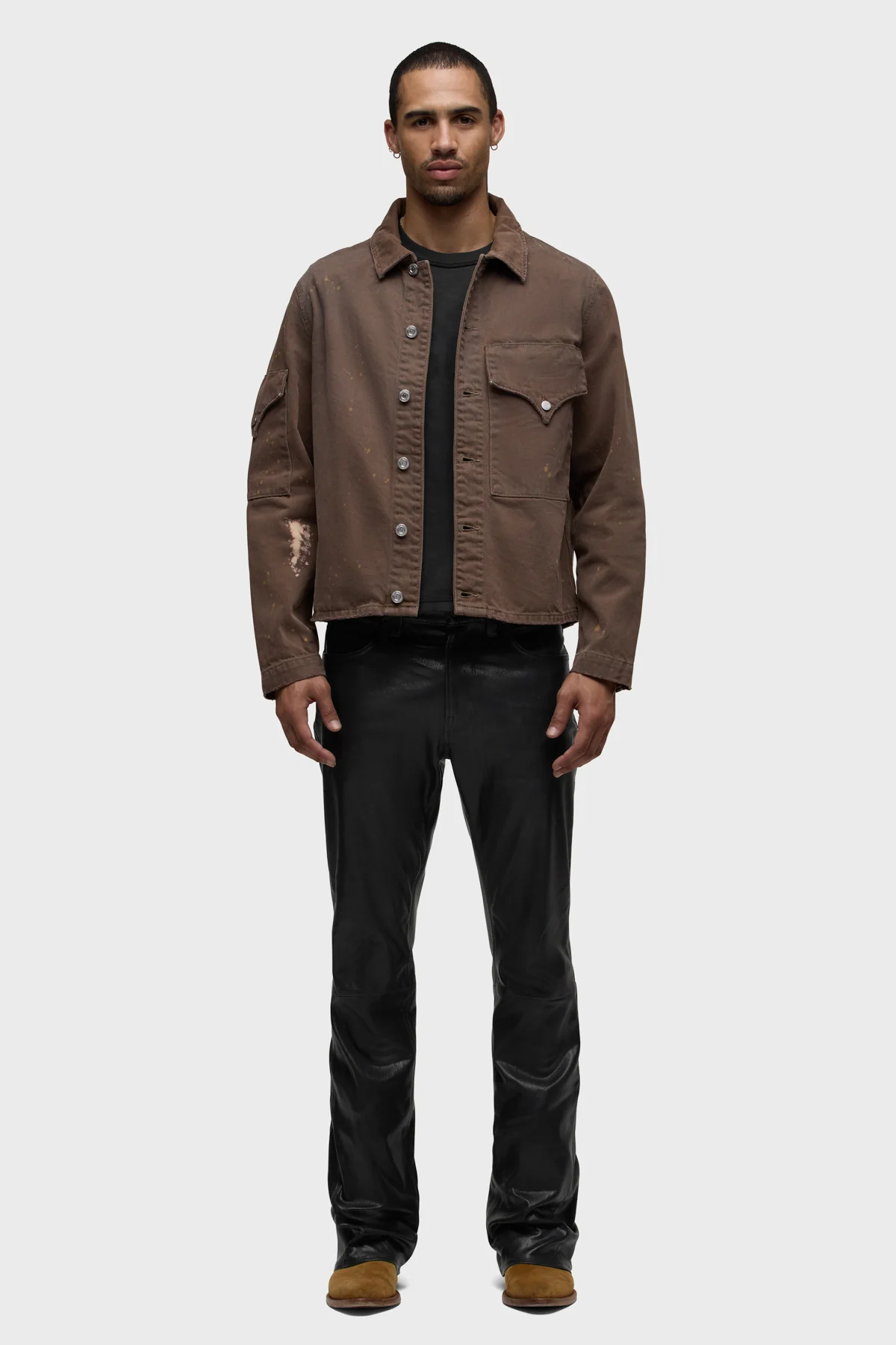 Walker Leather Kick Flare