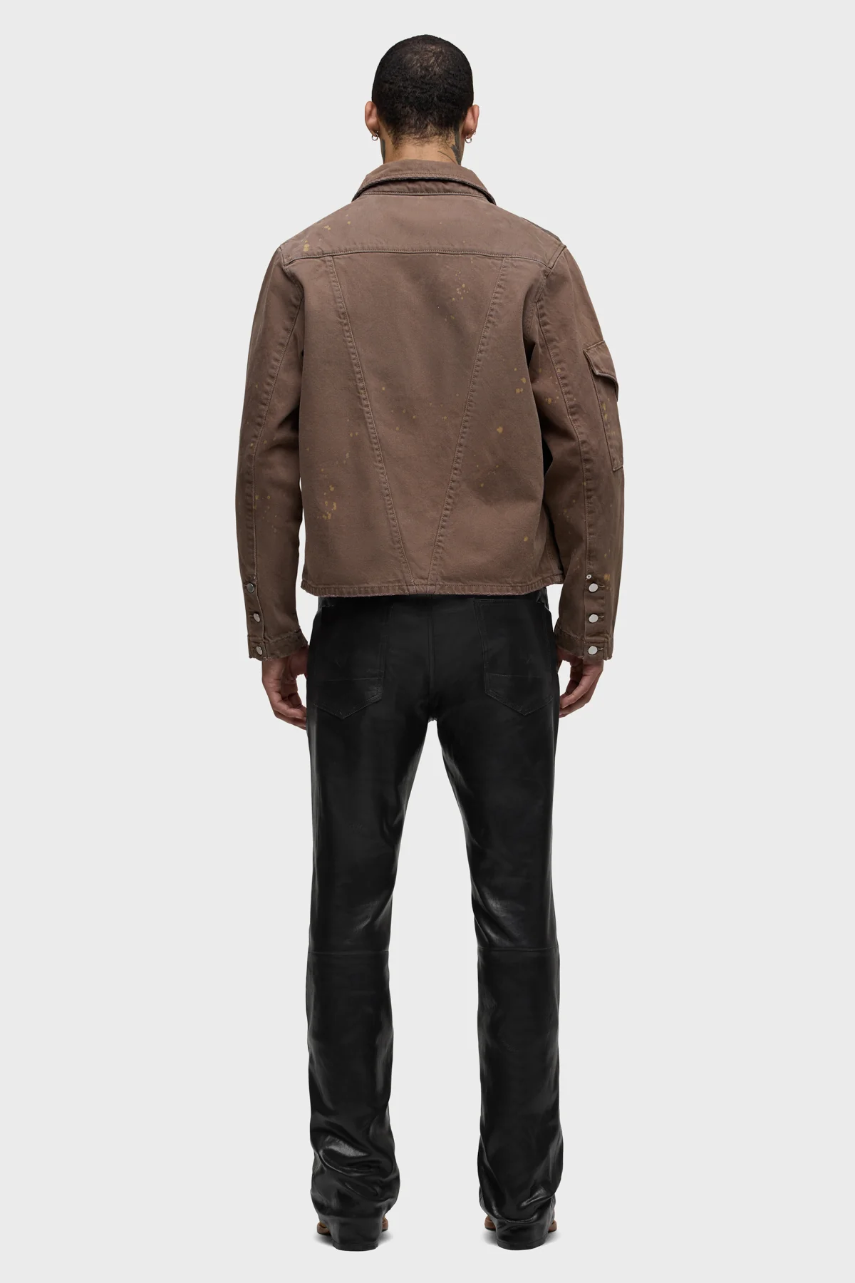 Walker Leather Kick Flare - Image 8