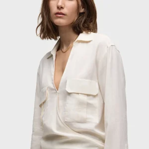Long Sleeve Wrap Shirt
