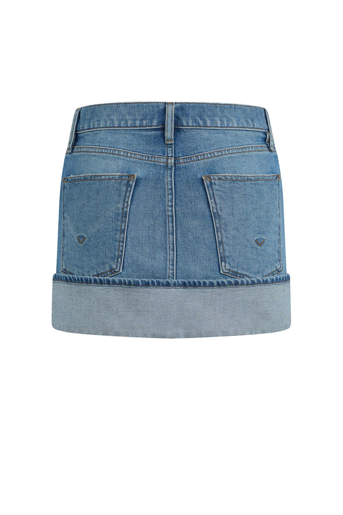 Cuff Mini Skirt - Image 10