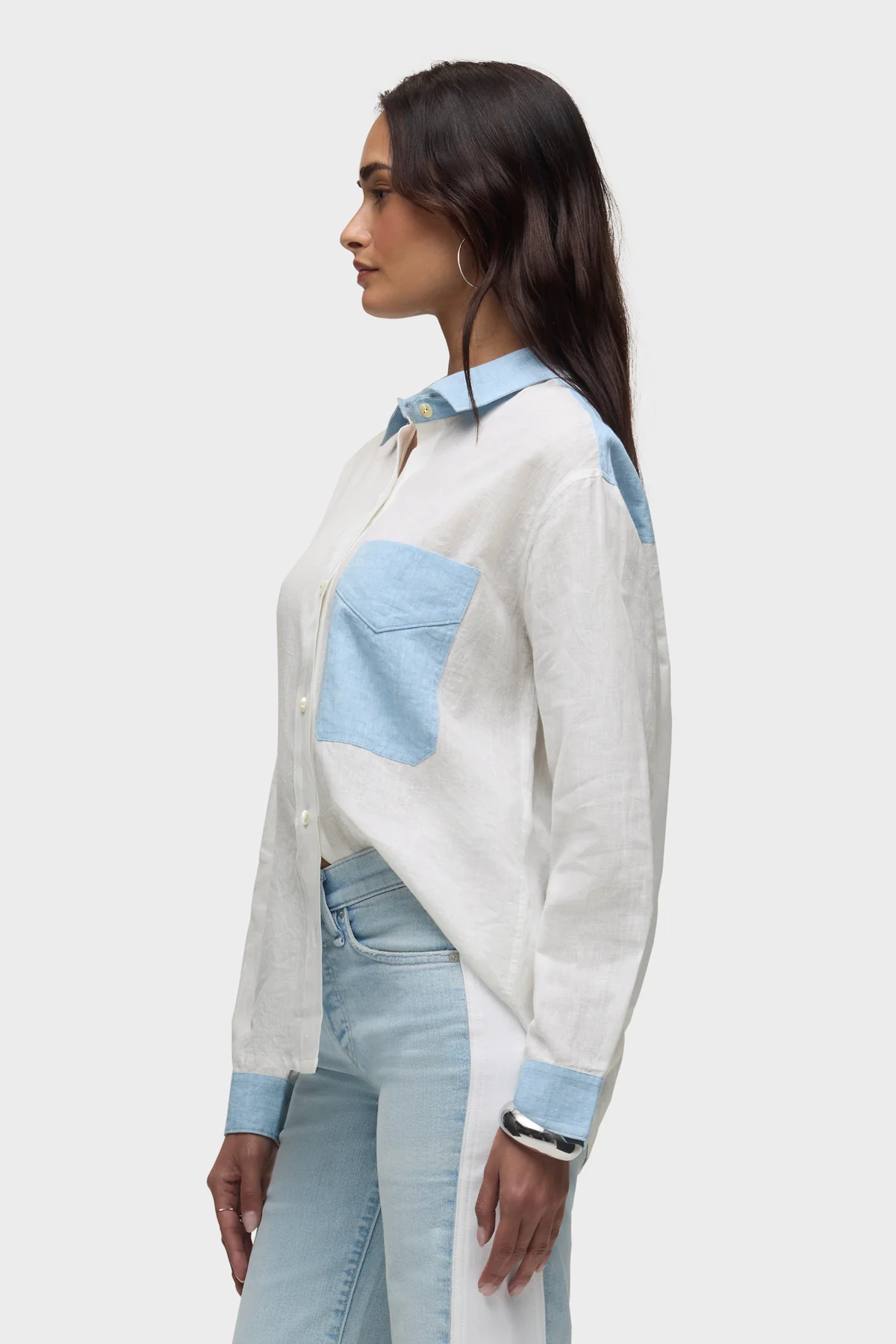 Oversized Button Down Shirt - Image 2