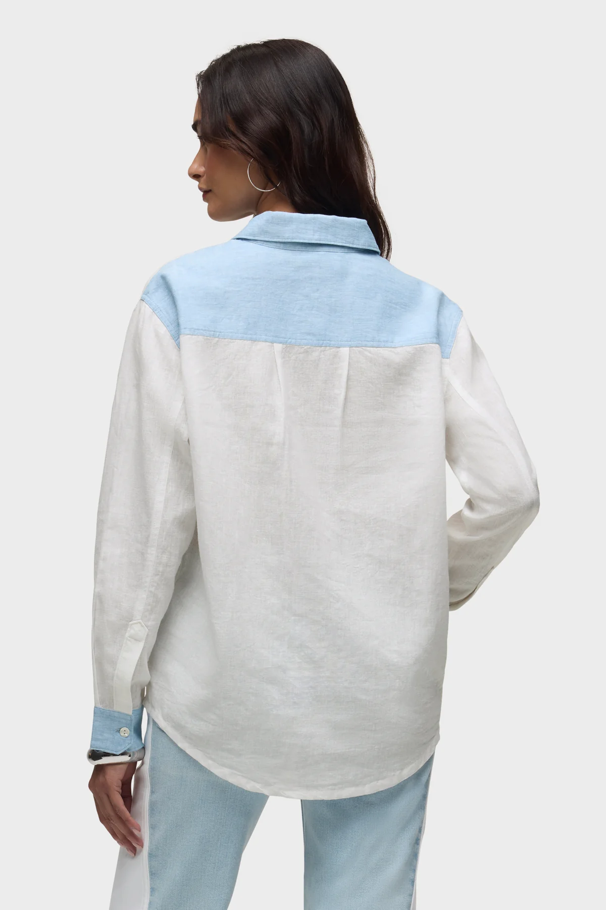 Oversized Button Down Shirt - Image 3
