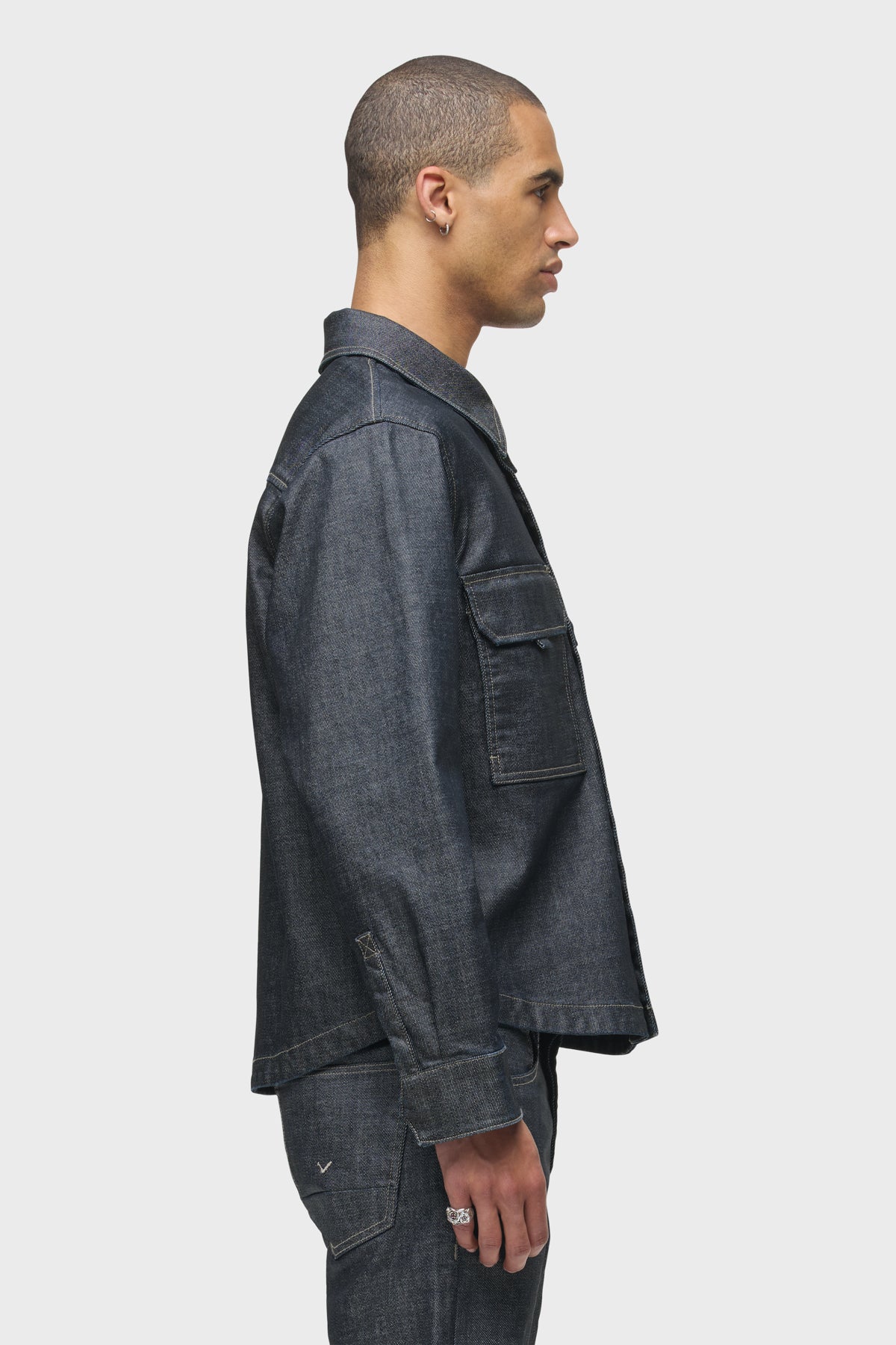 Long Sleeve Overshirt - Image 3