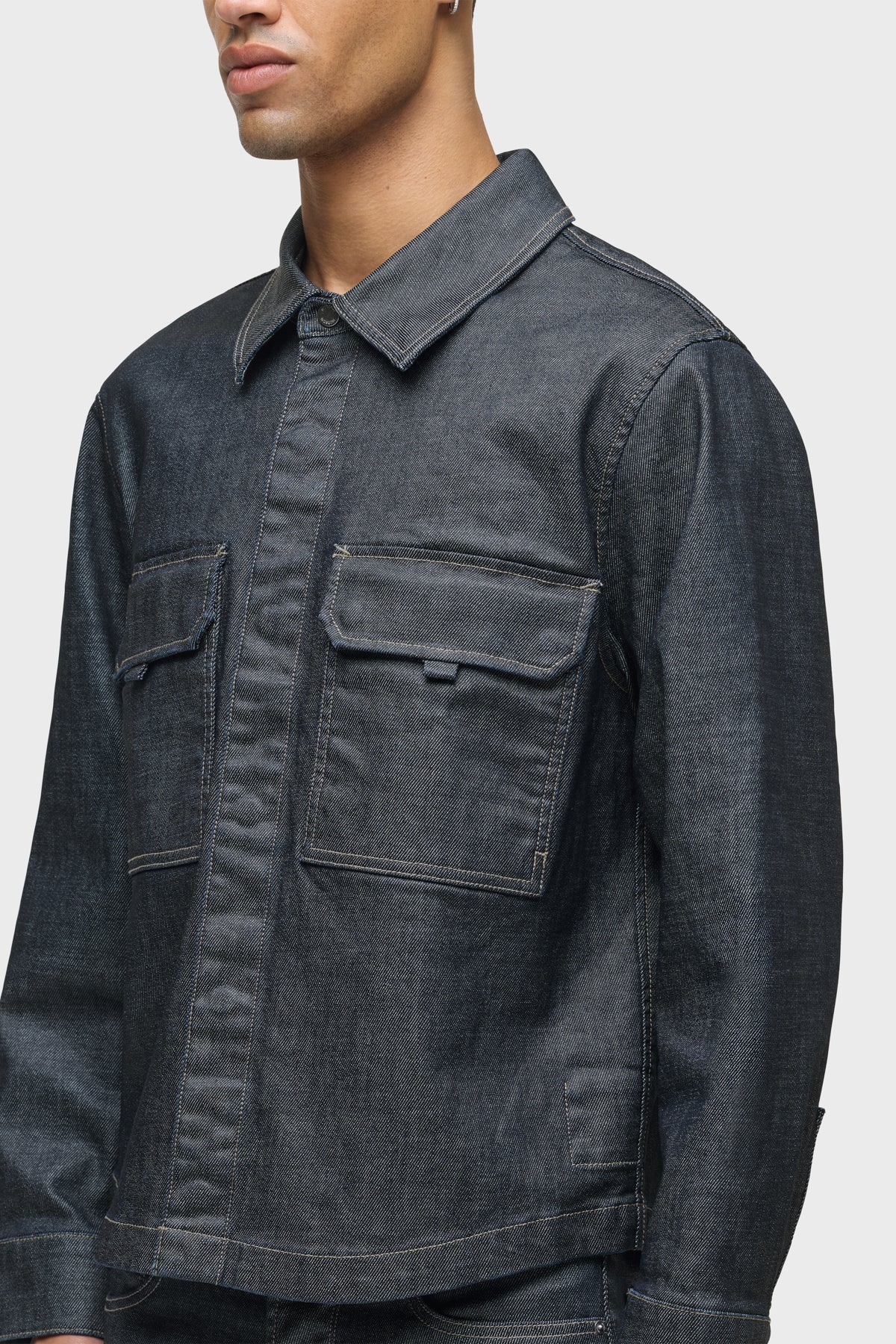Long Sleeve Overshirt - Image 4