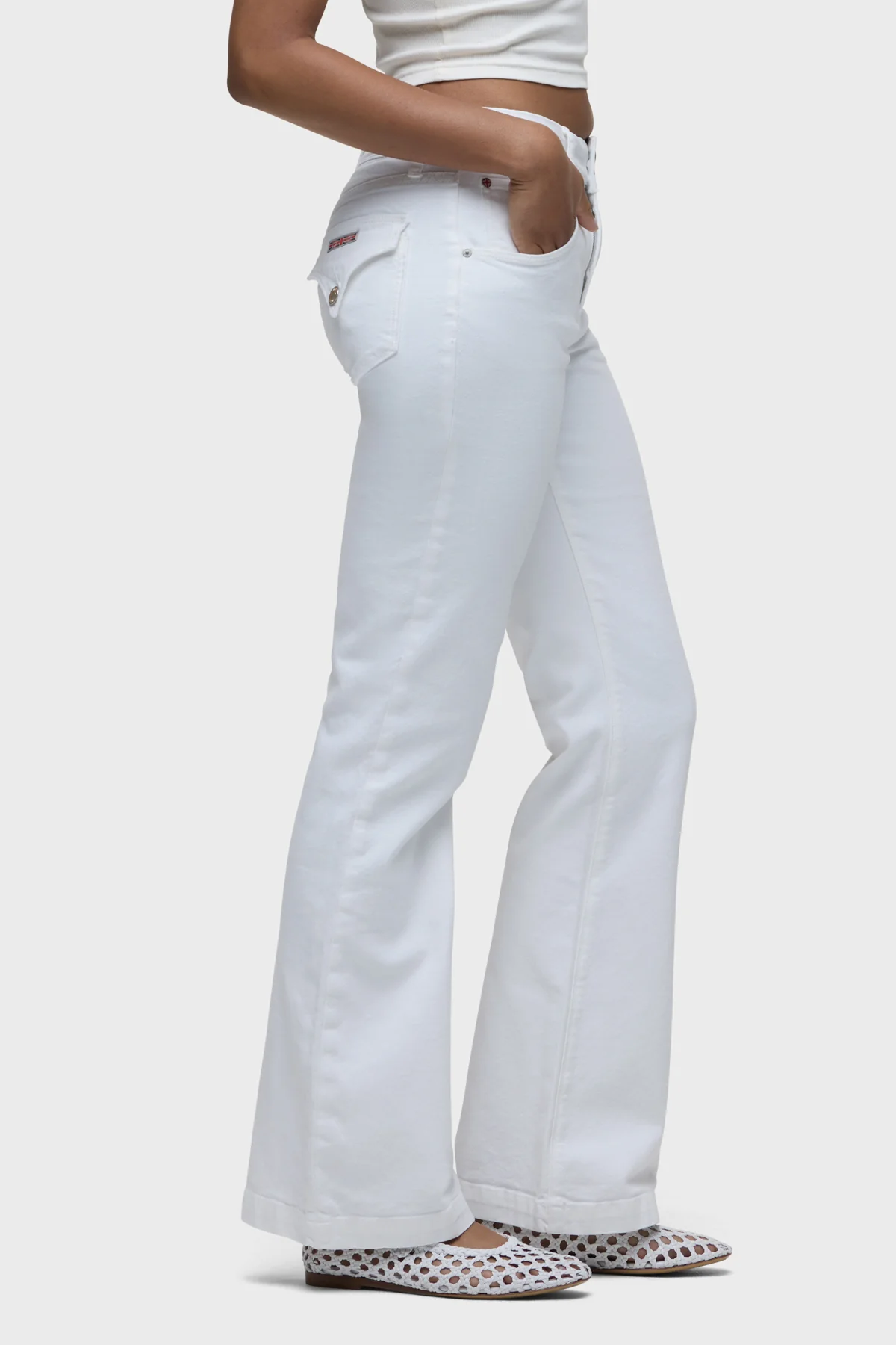 Dana Flap Pocket Flare - Image 3